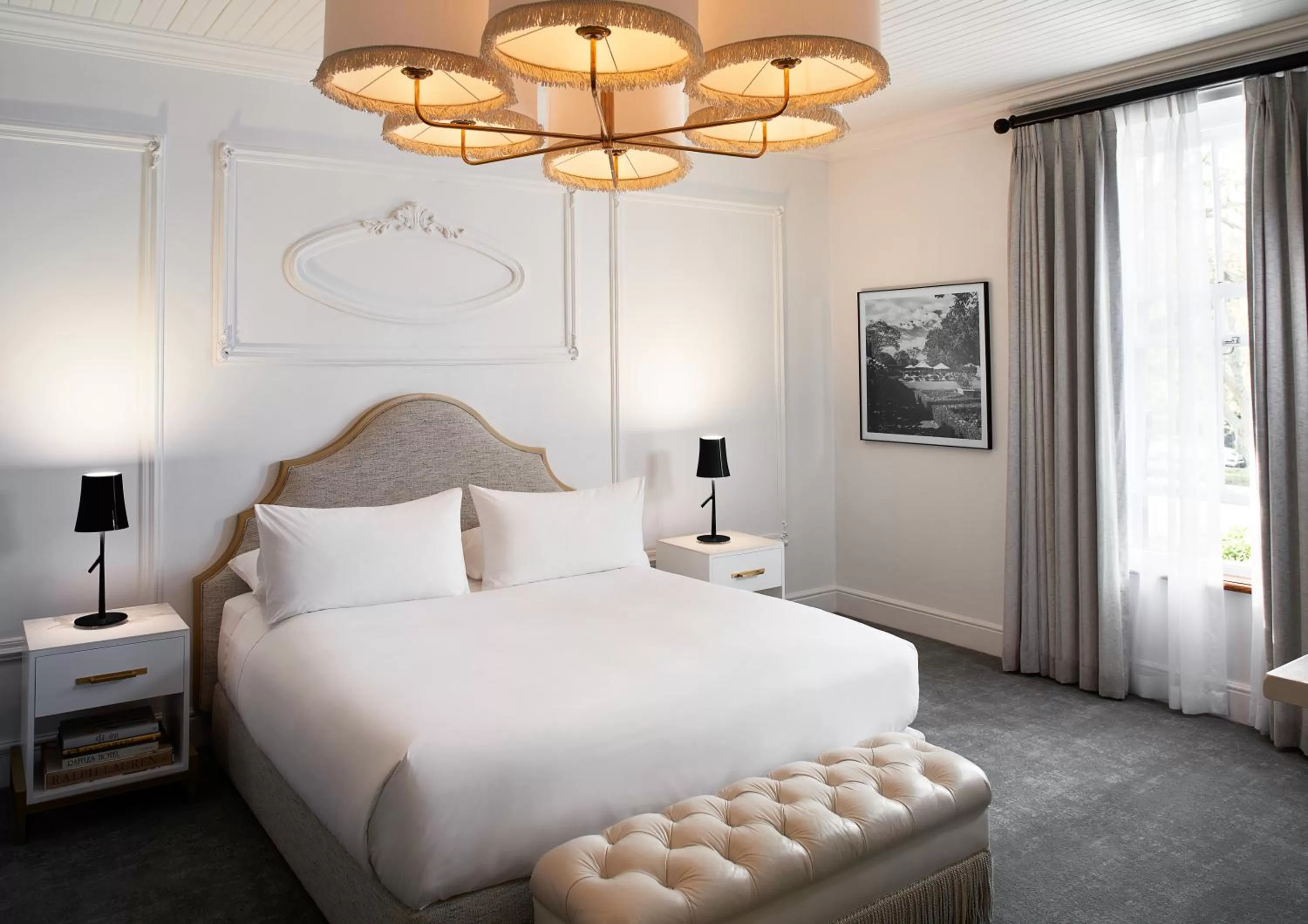 Bed in The Alphen Boutique Hotel & Spa