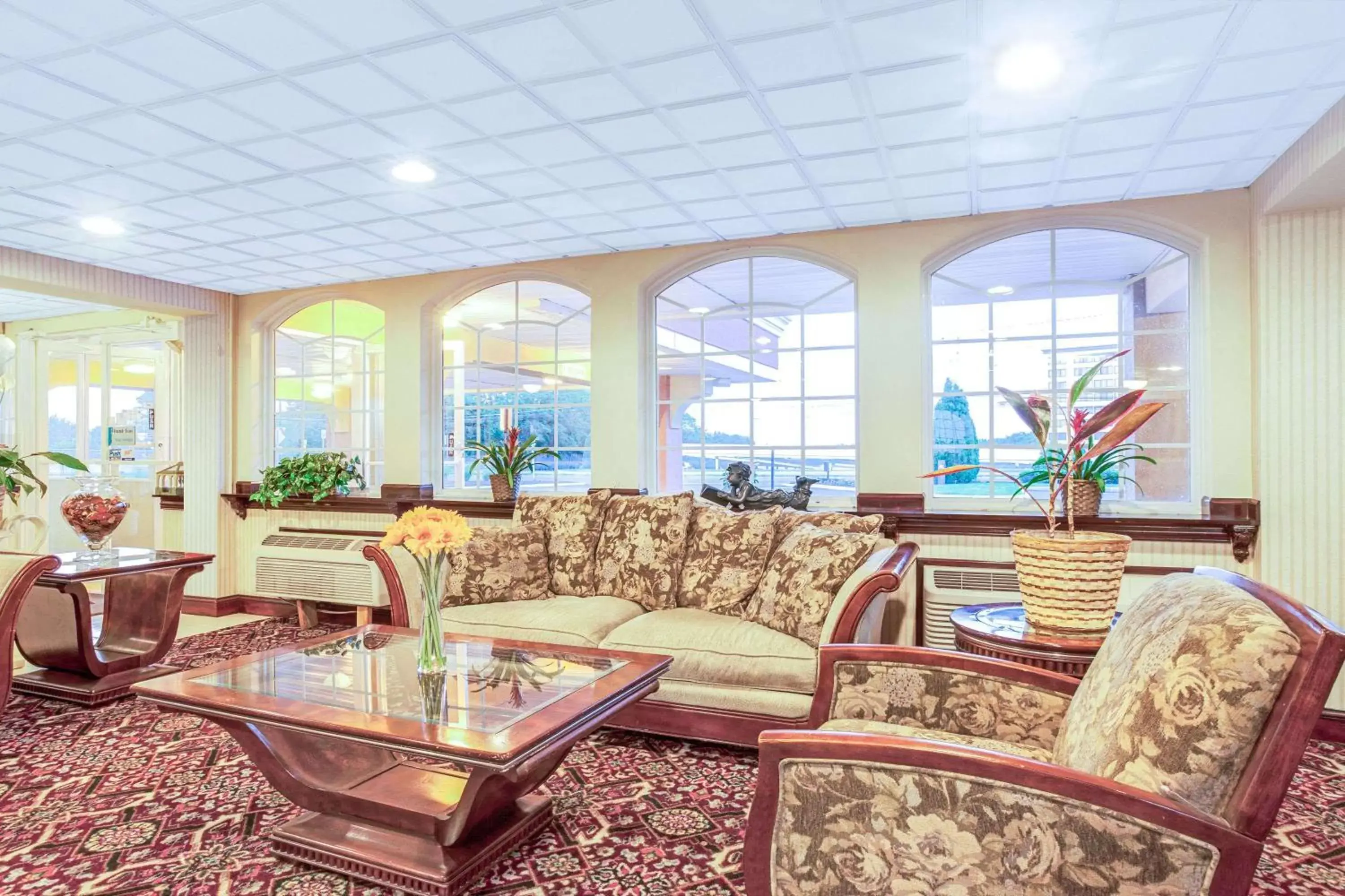 Lobby or reception in Knights Inn Mount Laurel Lobby or reception in Knights Inn Mount Laurel