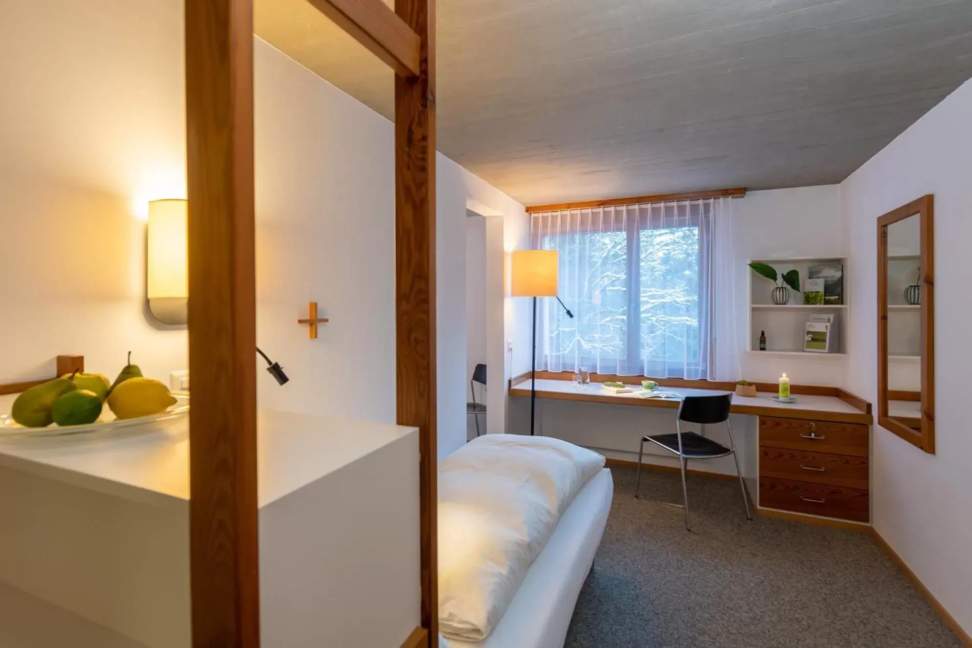 Superior Single Room in Haus der Begegnung im Kloster Ilanz