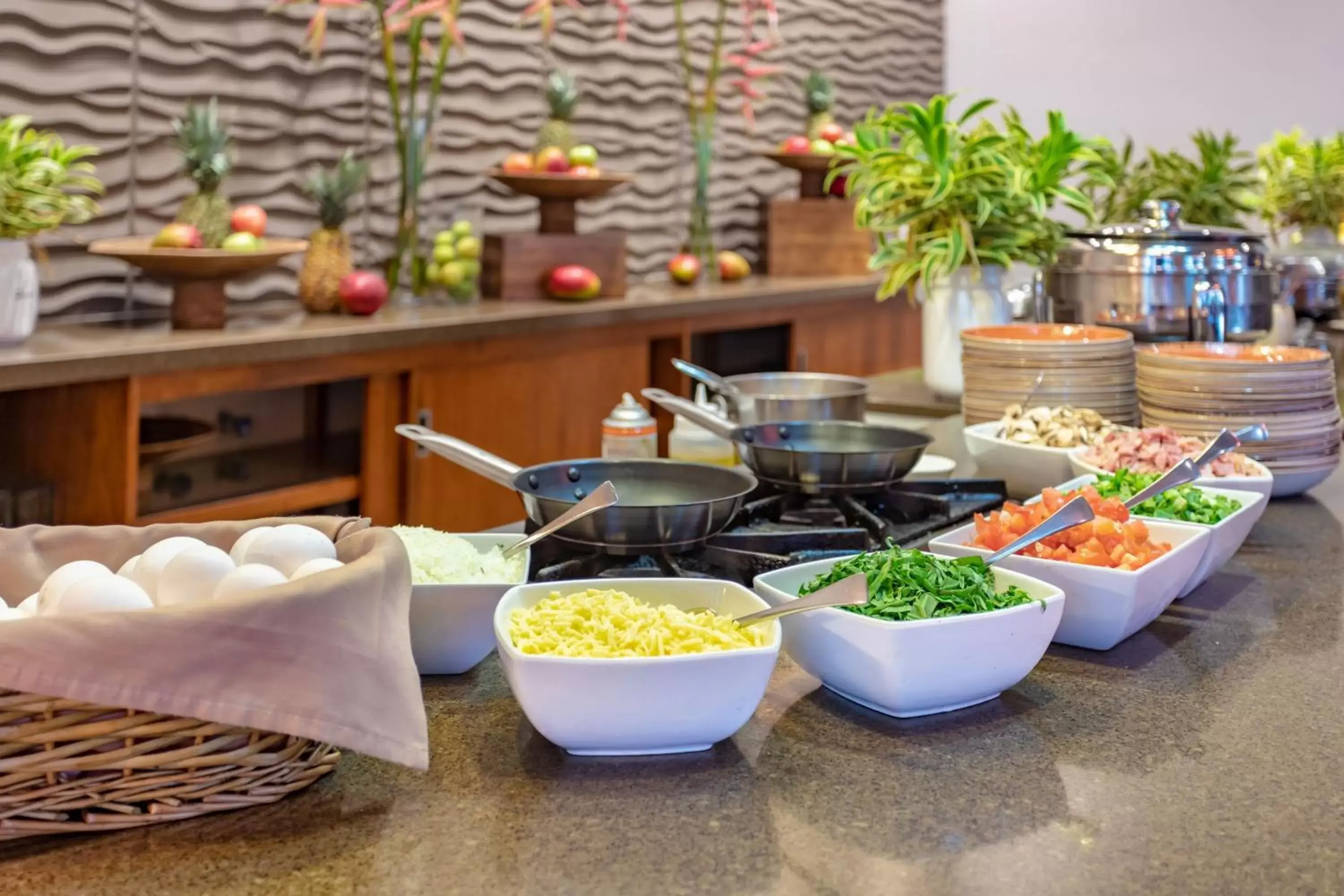 Breakfast, Food in Sheraton San Jose Hotel, Costa Rica