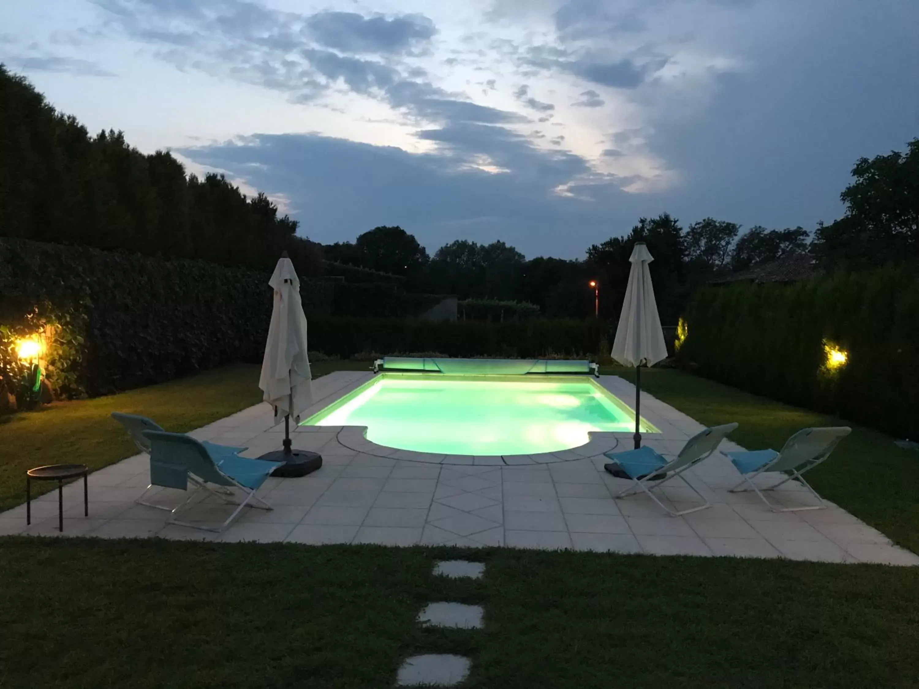 Swimming Pool in Castello di Brusata Apartment