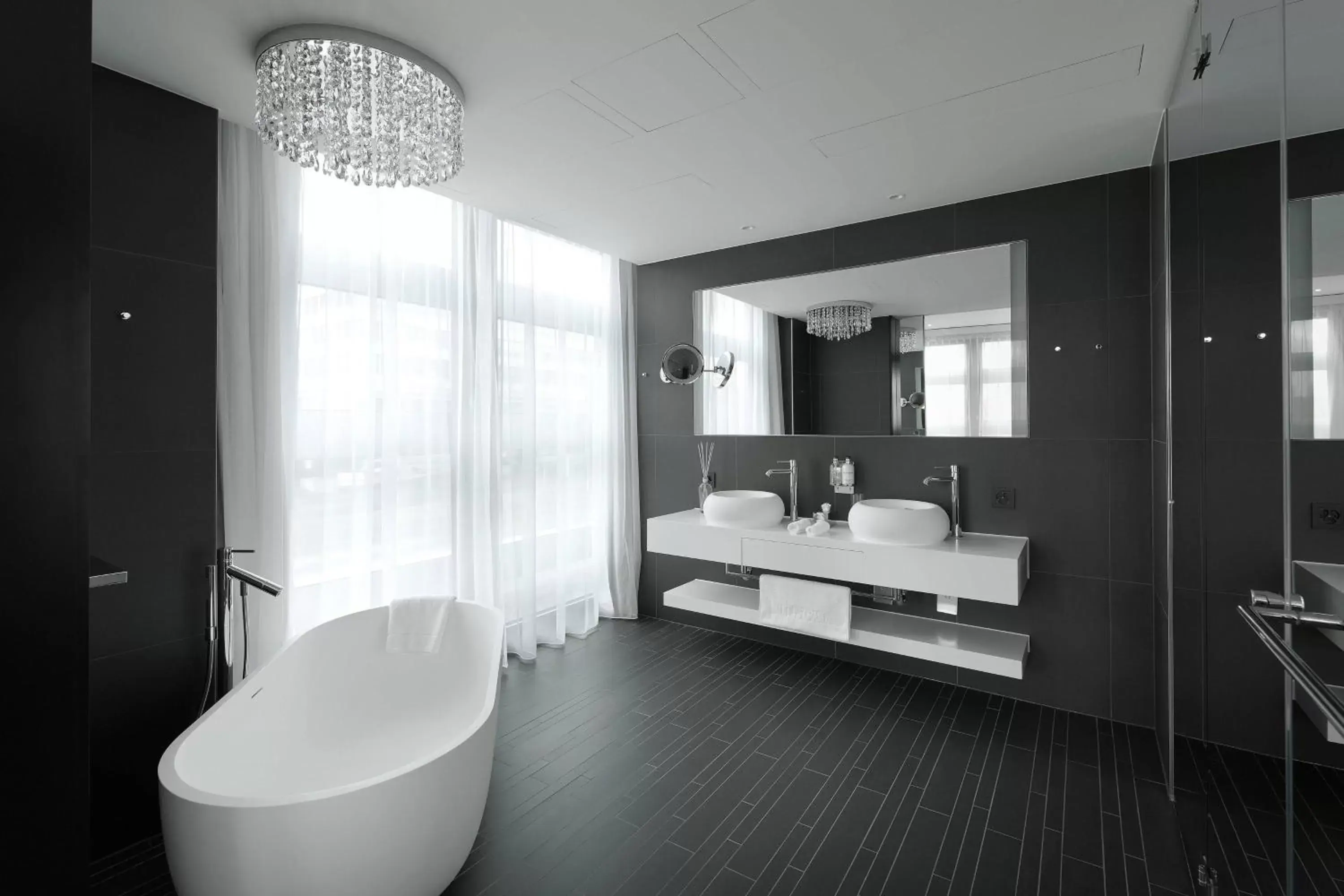 Bathroom in Kameha Grand Zurich, Autograph Collection