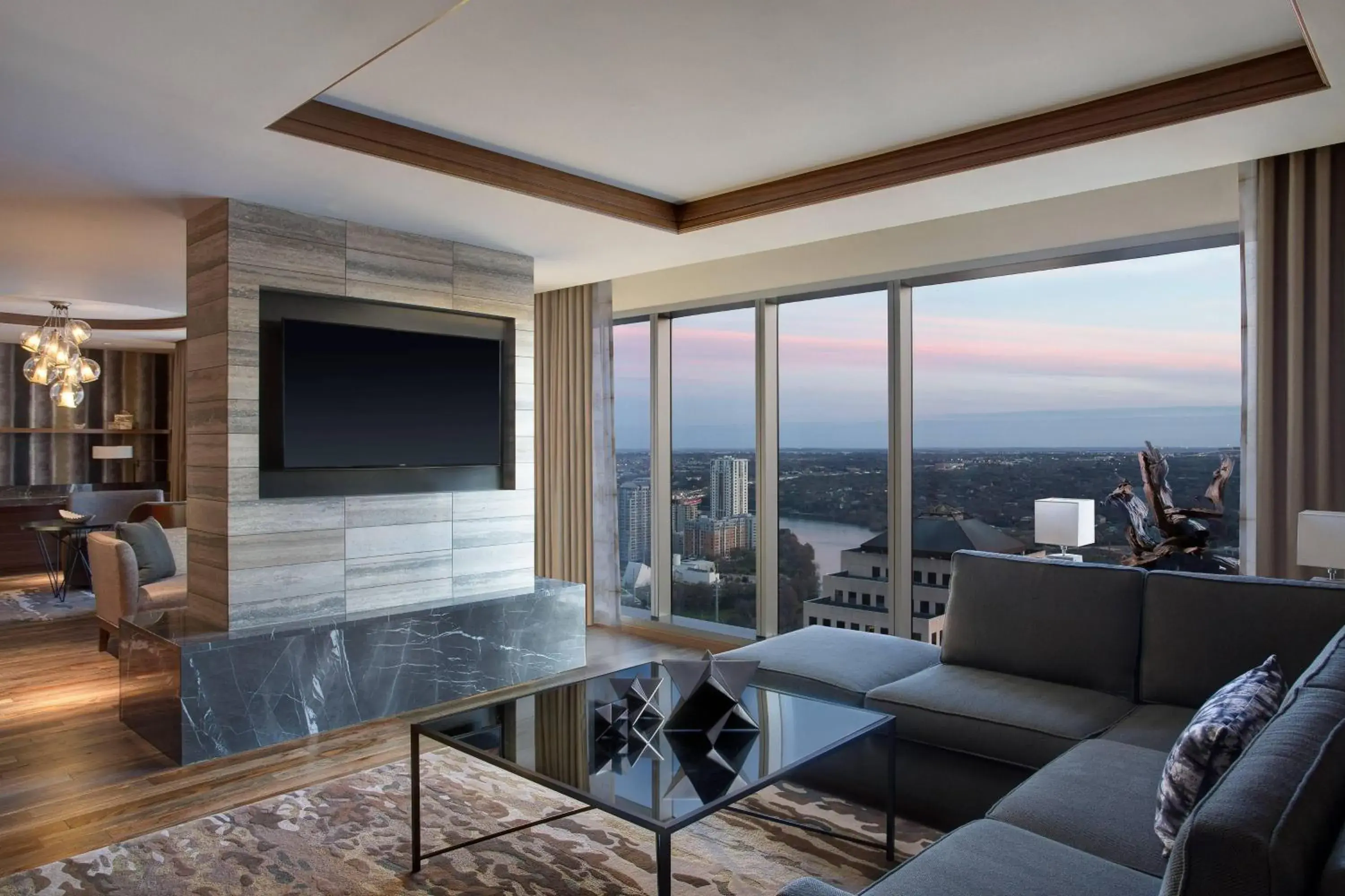 Living room, Seating Area in JW Marriott Austin