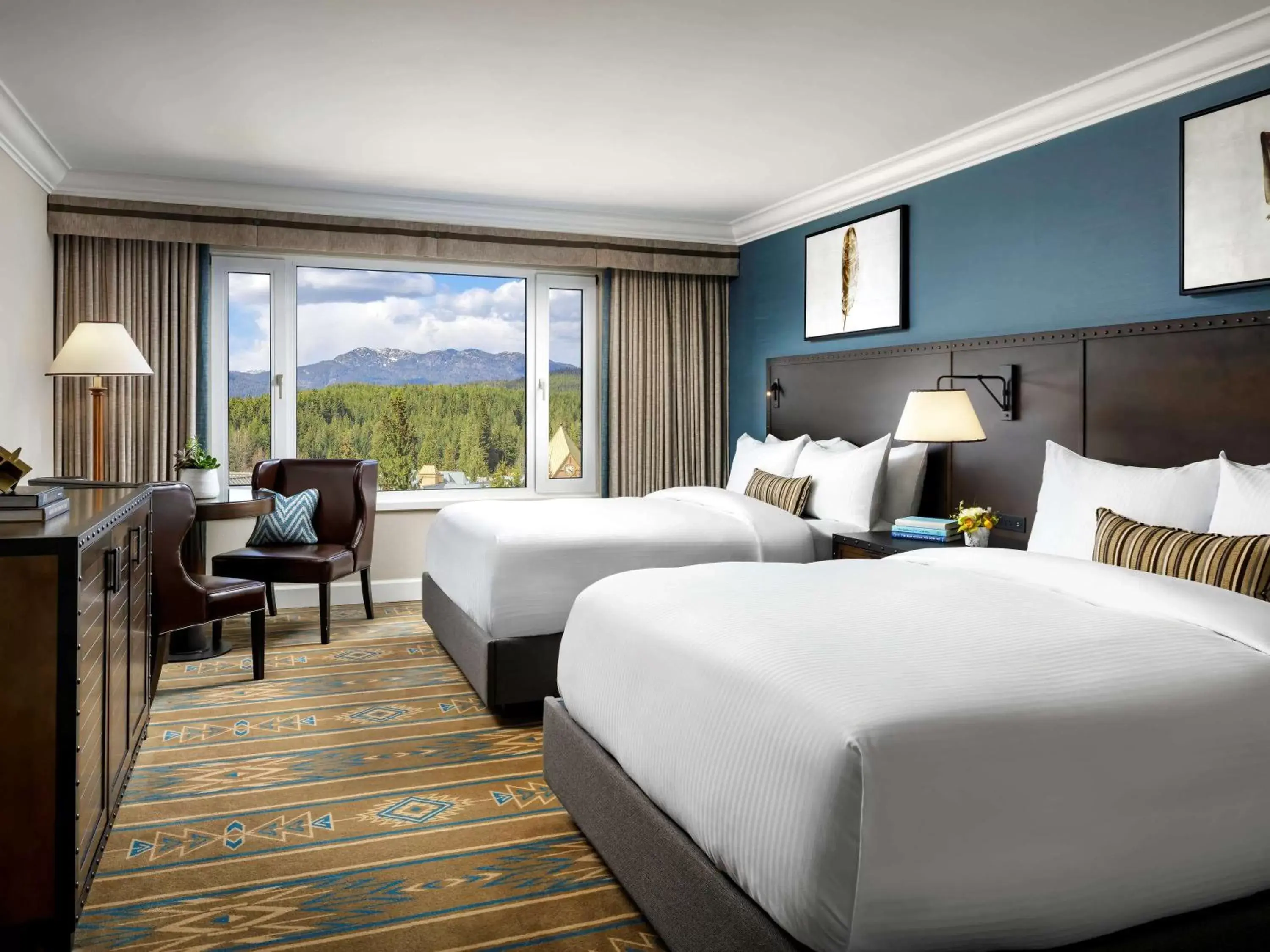 Photo of the whole room in Fairmont Chateau Whistler