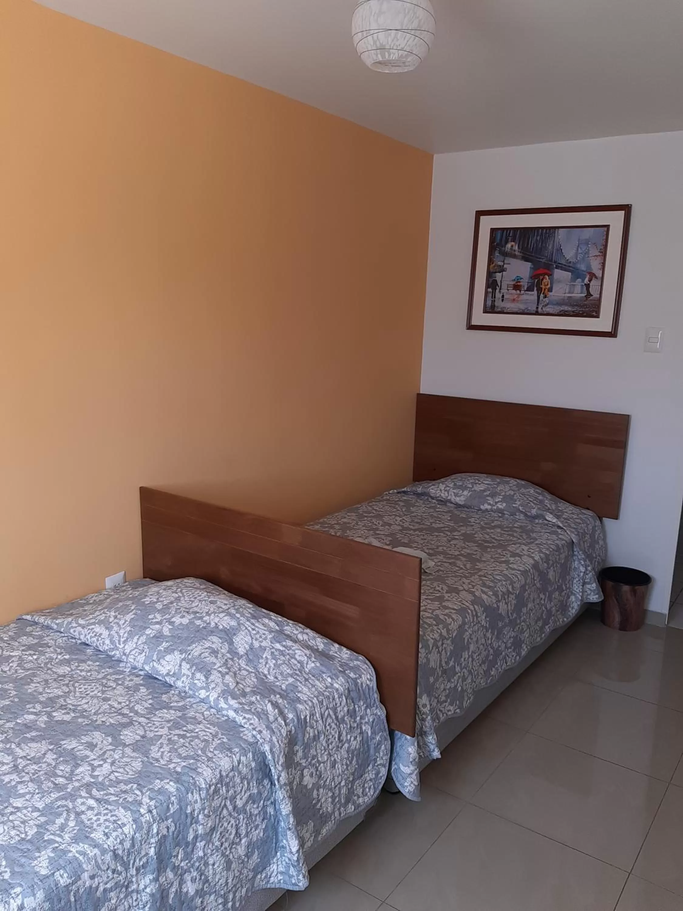 Bed in Hostal D' Silvia