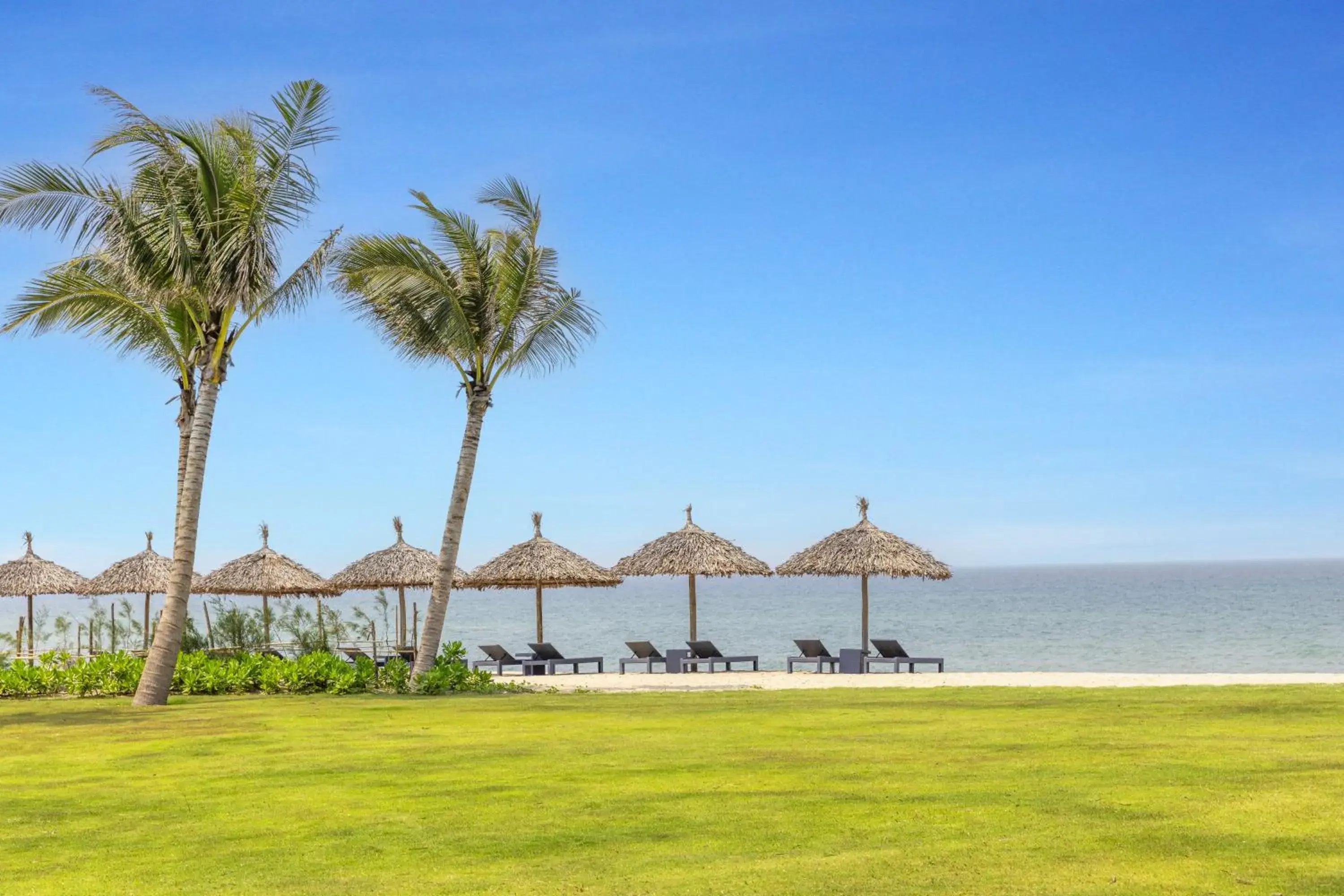 Garden in Wyndham Hoi An Royal Beachfront Resort