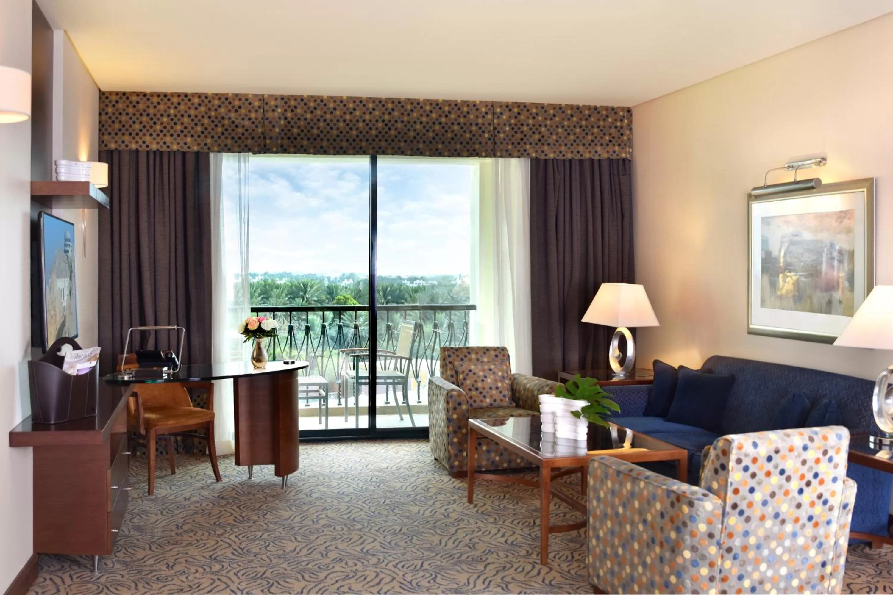 Living room in Al Ain Rotana