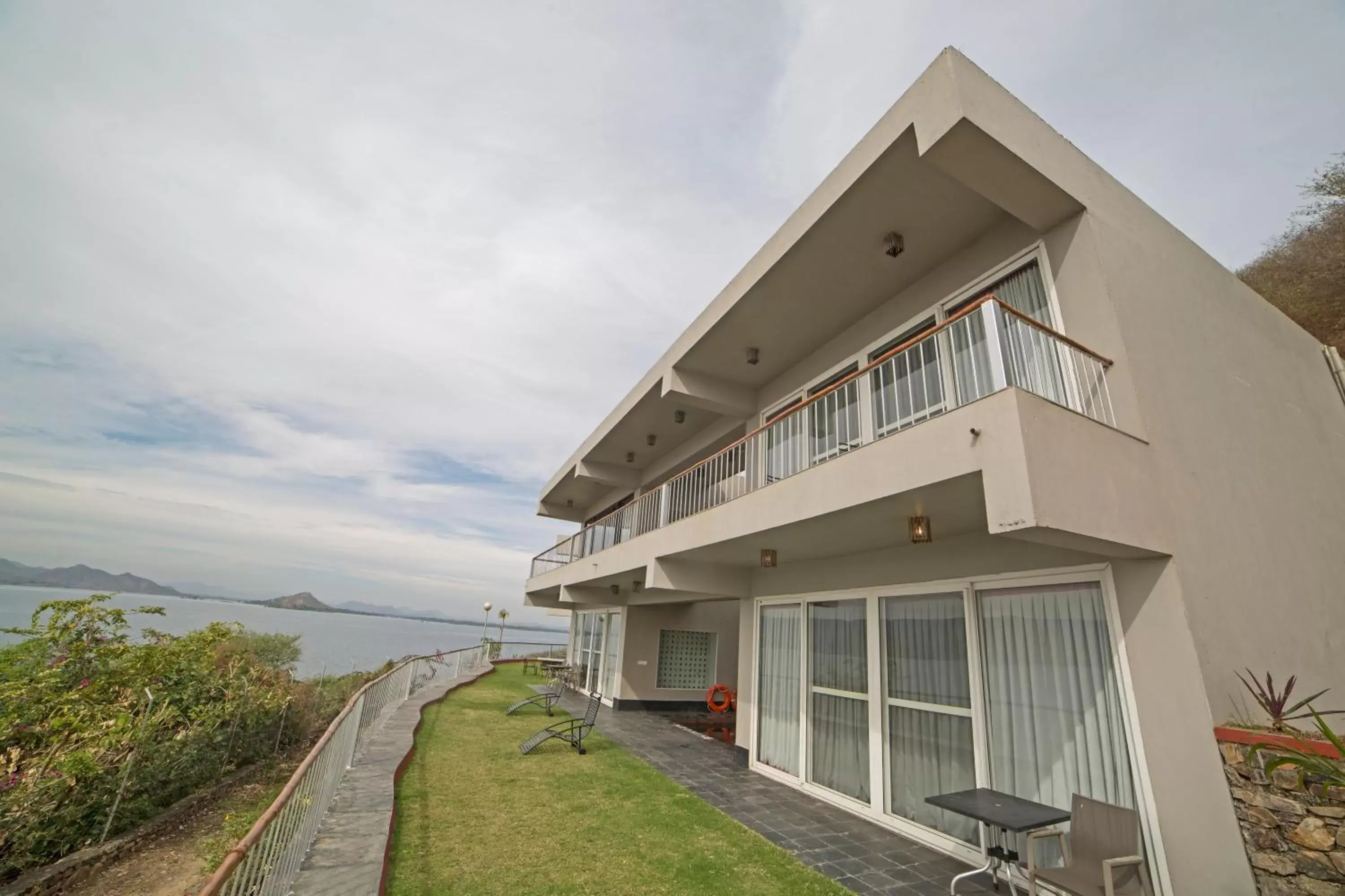 Property building in Jaisamand Island Resort Property building in Jaisamand Island Resort