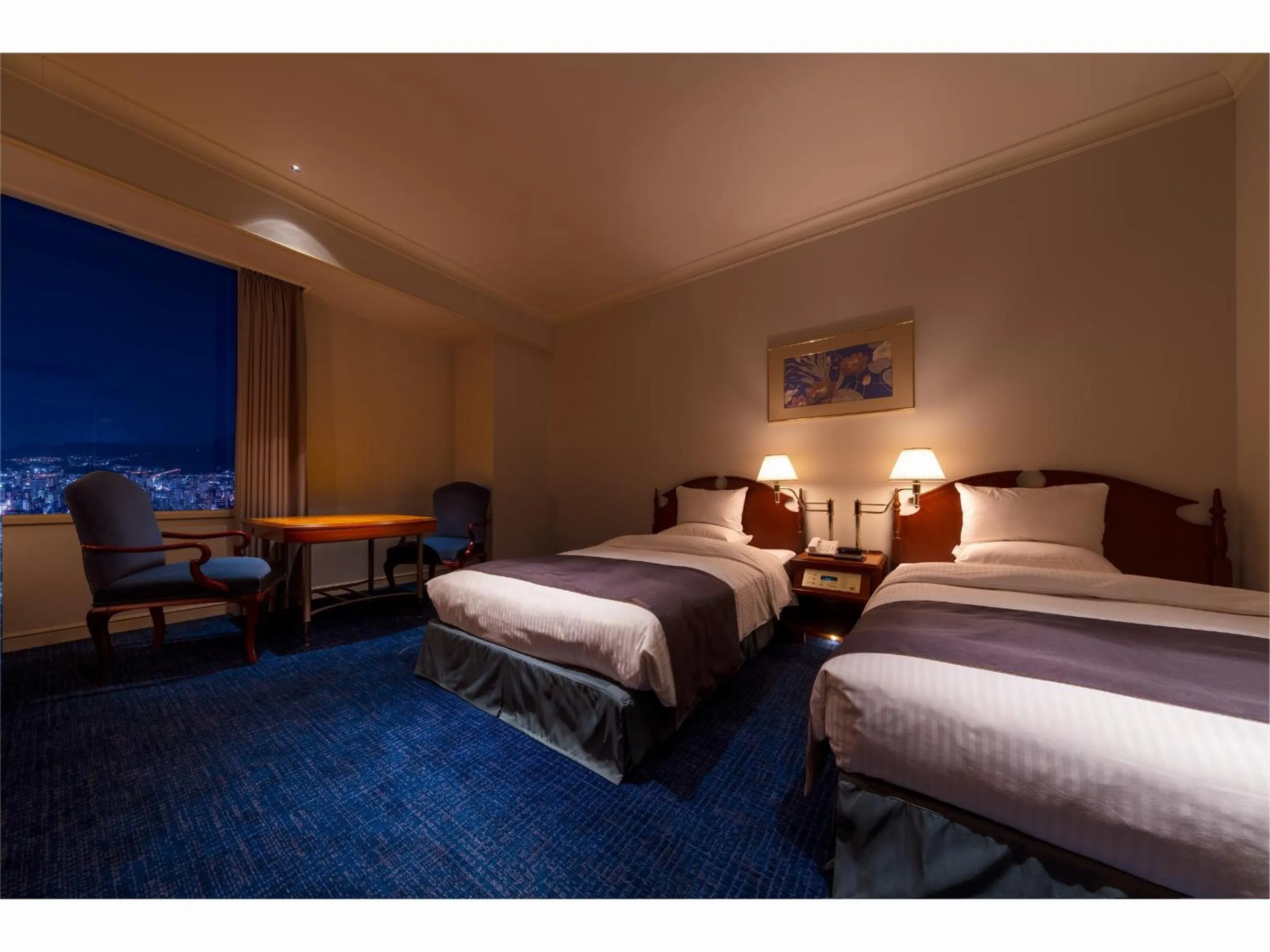 Photo of the whole room, Bed in Rihga Royal Hotel Hiroshima