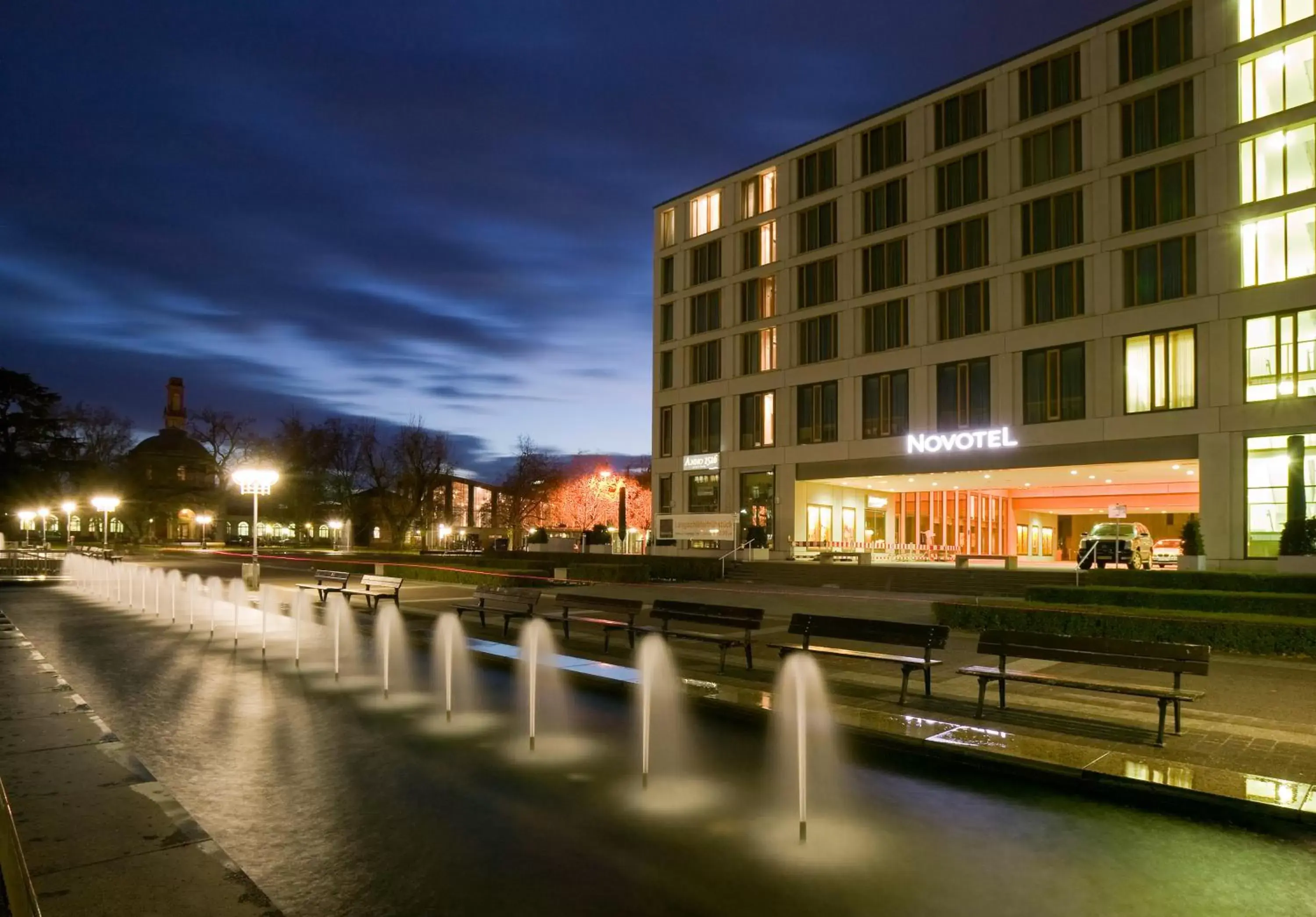 Facade/entrance, Property Building in Novotel Karlsruhe City