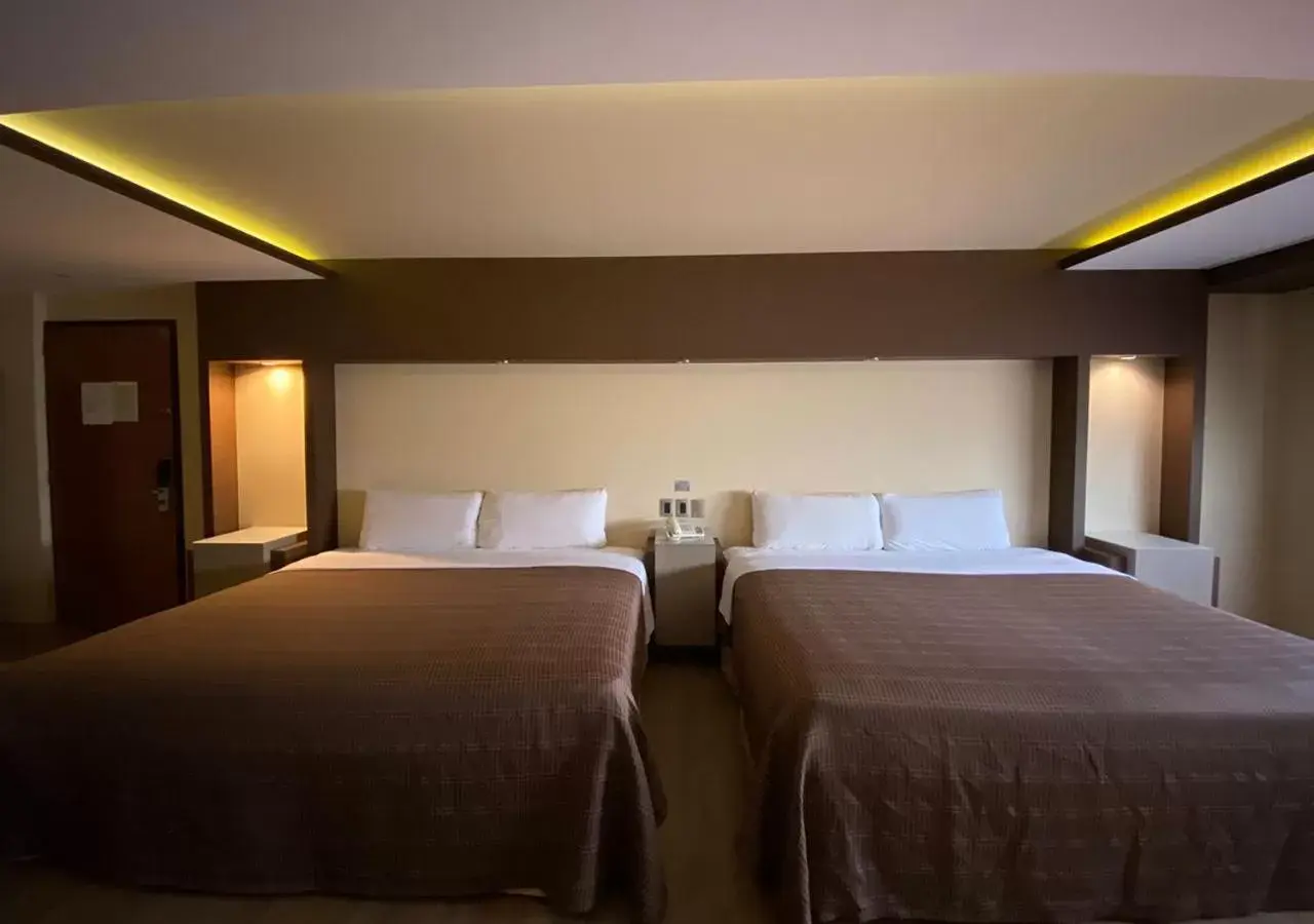 Bed in Hotel Escala Central del Norte Bed in Hotel Escala Central del Norte