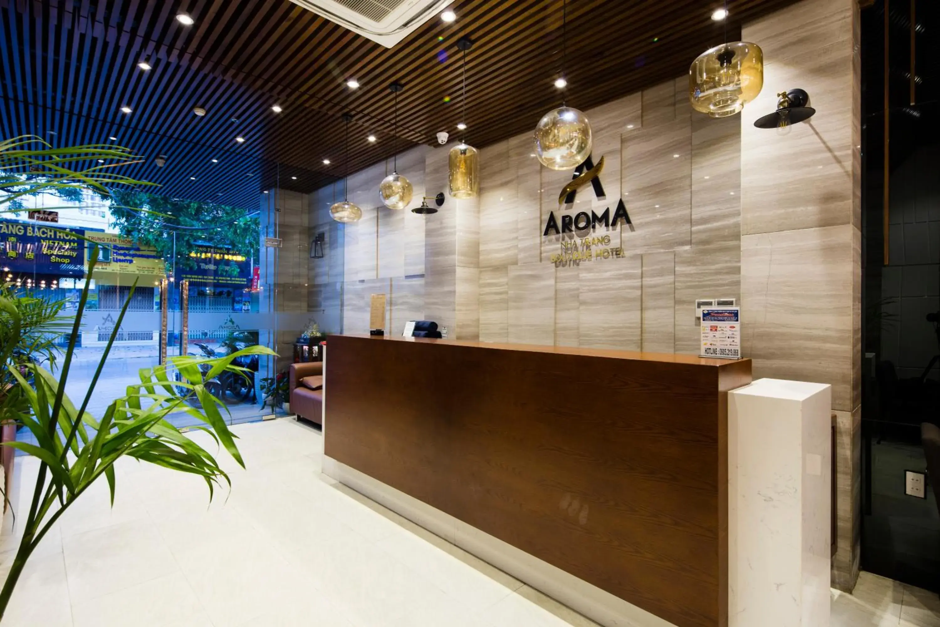 Property building, Lobby/Reception in Aroma Nha Trang Boutique Hotel