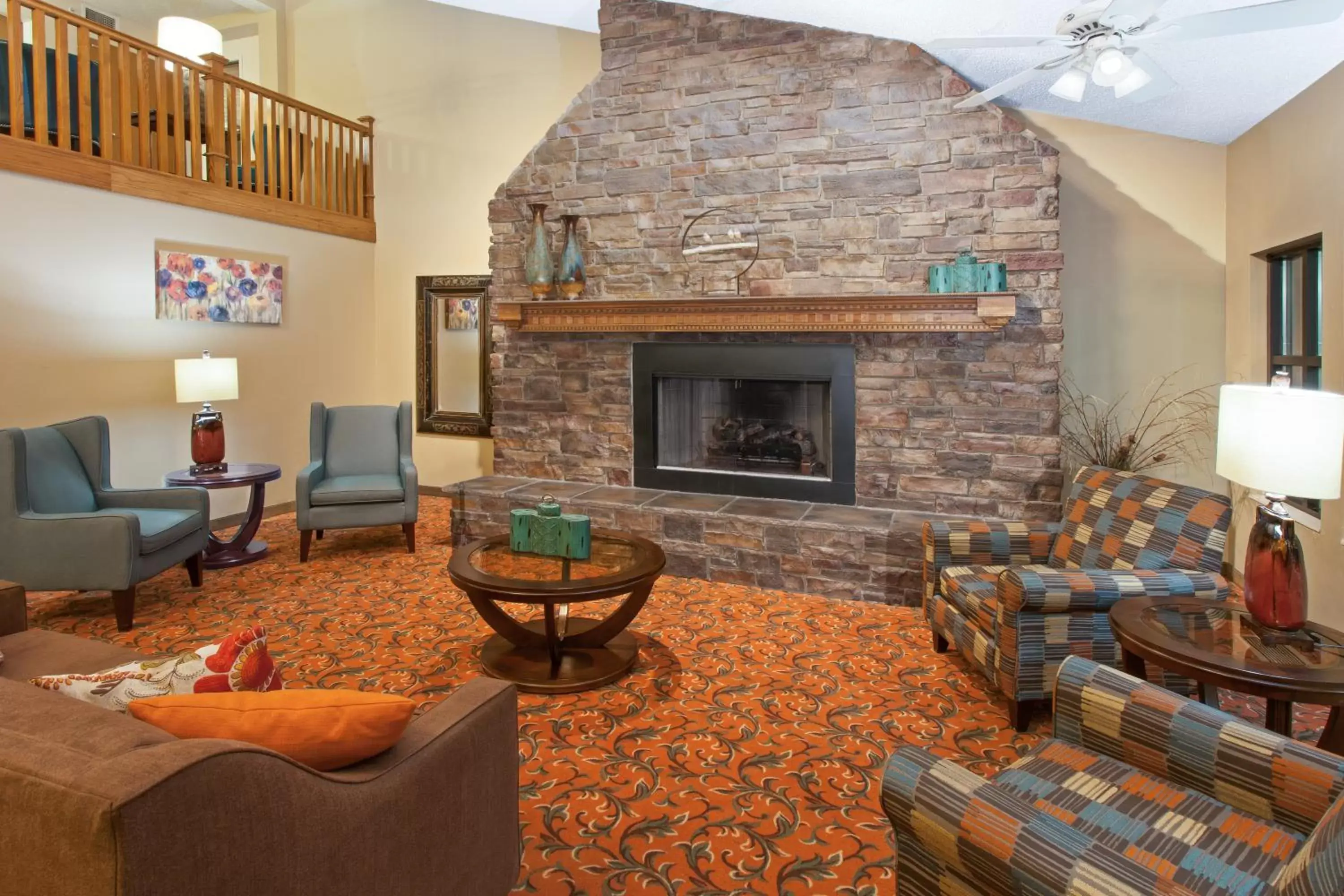 Living room, Seating Area in AmericInn by Wyndham Greenville