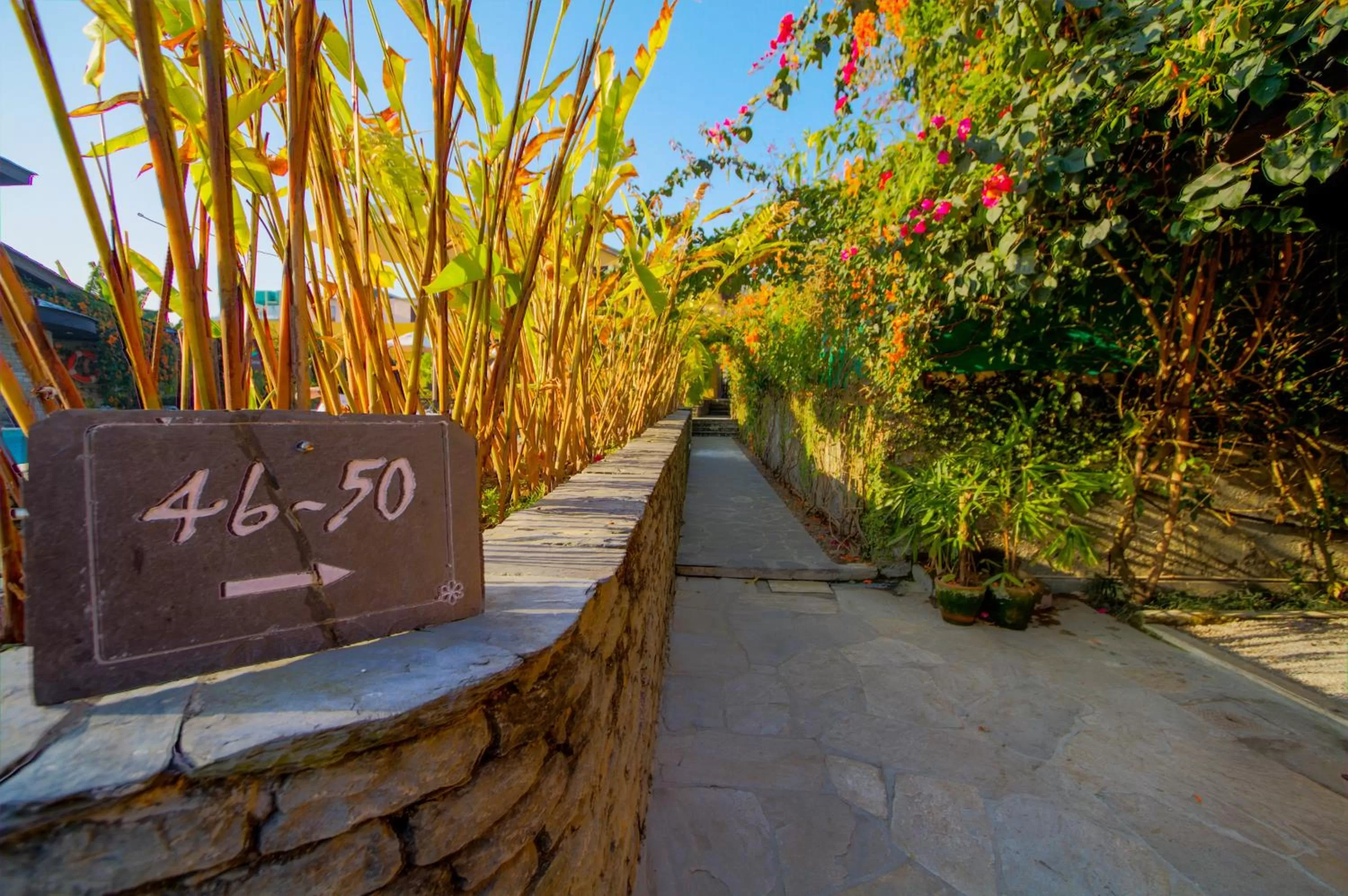 Garden in Temple Tree Resort & Spa, Pokhara