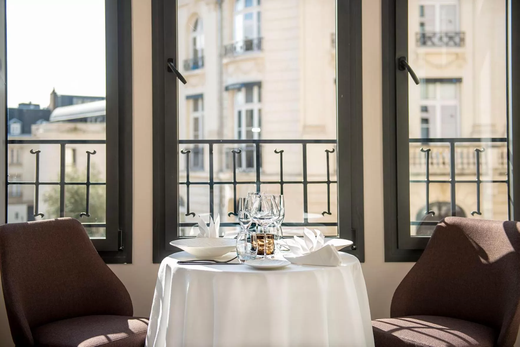 Balcony/Terrace in Radisson Blu Hotel, Rouen Centre