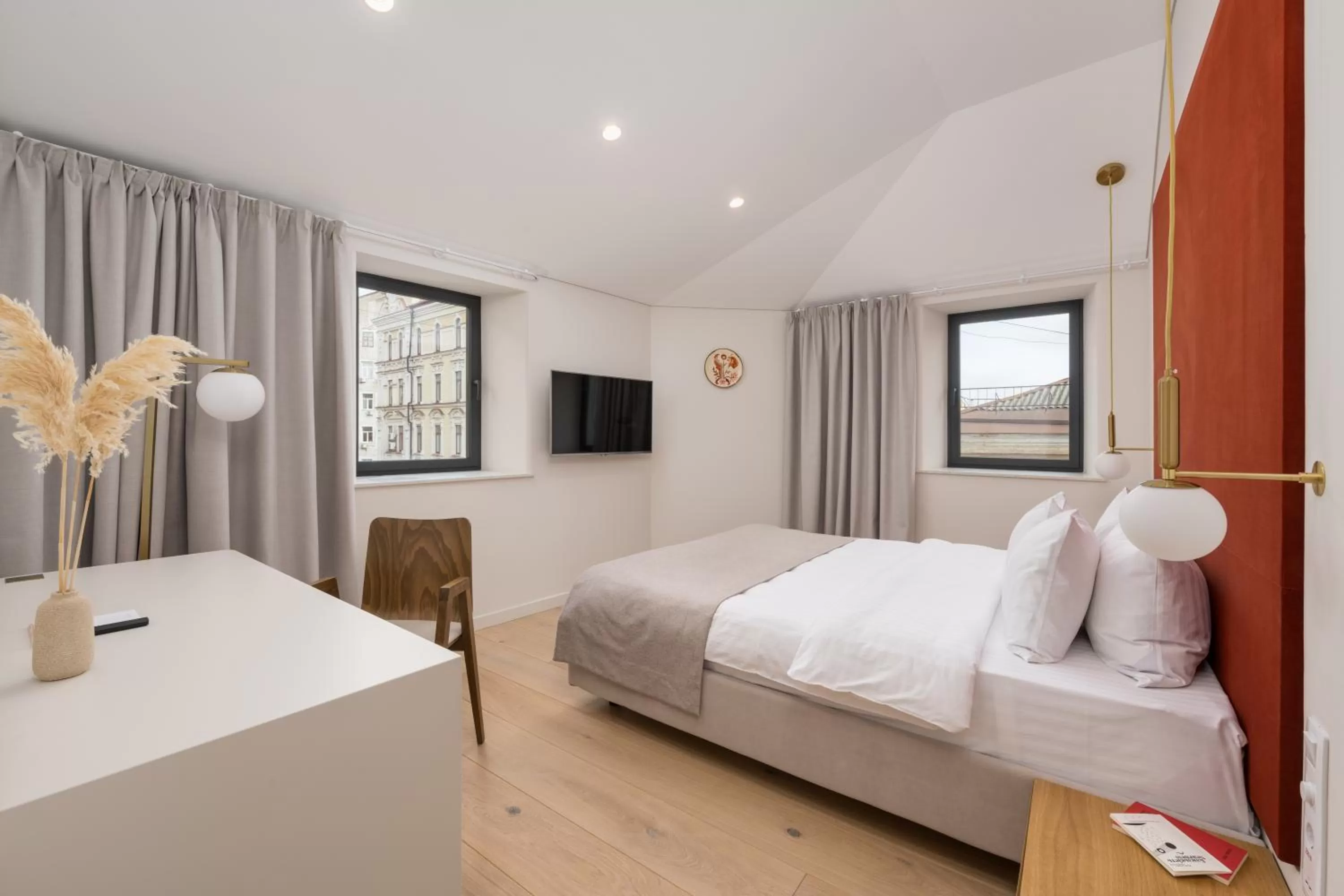 Bed in Sophia Hotel Kyiv