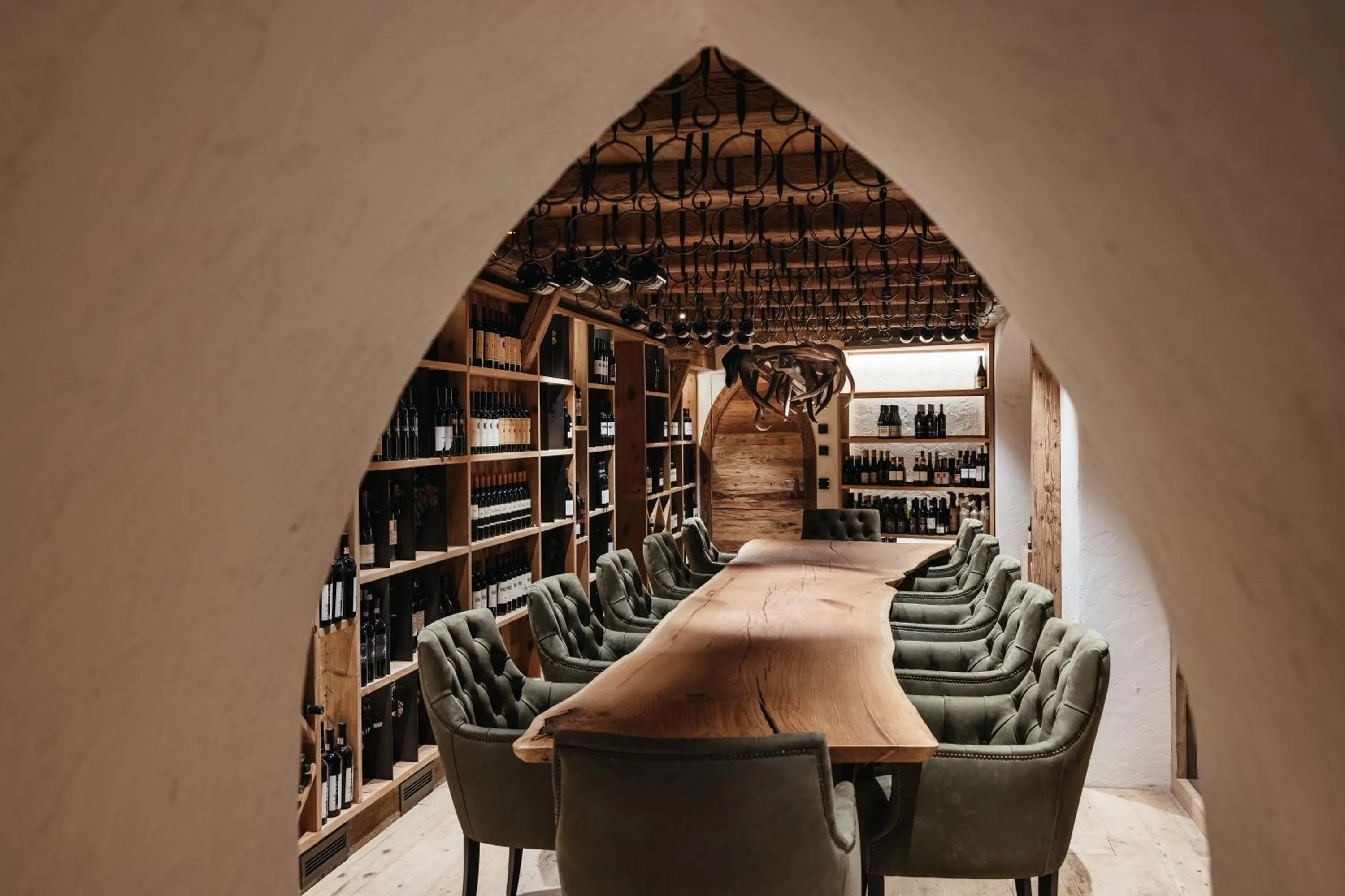 Property building in Kolfuschgerhof Mountain Resort