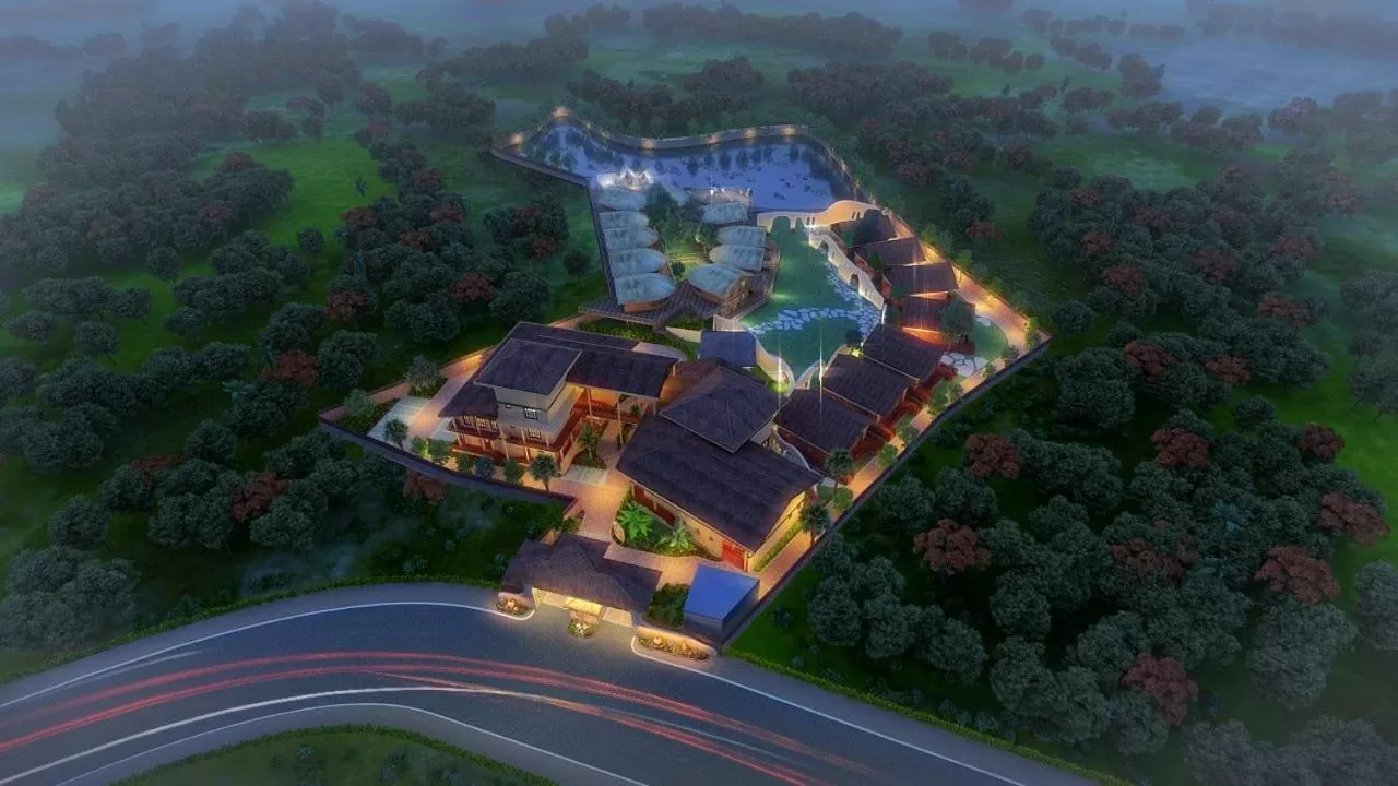 Bird's-eye View in Kushal Palli Resorts- A unit of PearlTree Hotels & Resorts