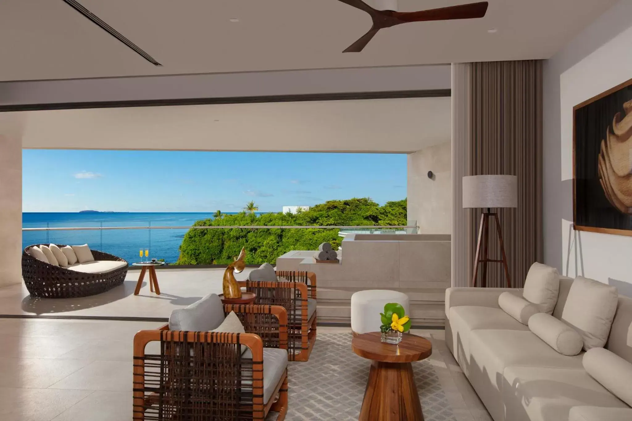 Balcony/Terrace, Seating Area in Dreams Bahia Mita Surf and Spa - All Inclusive