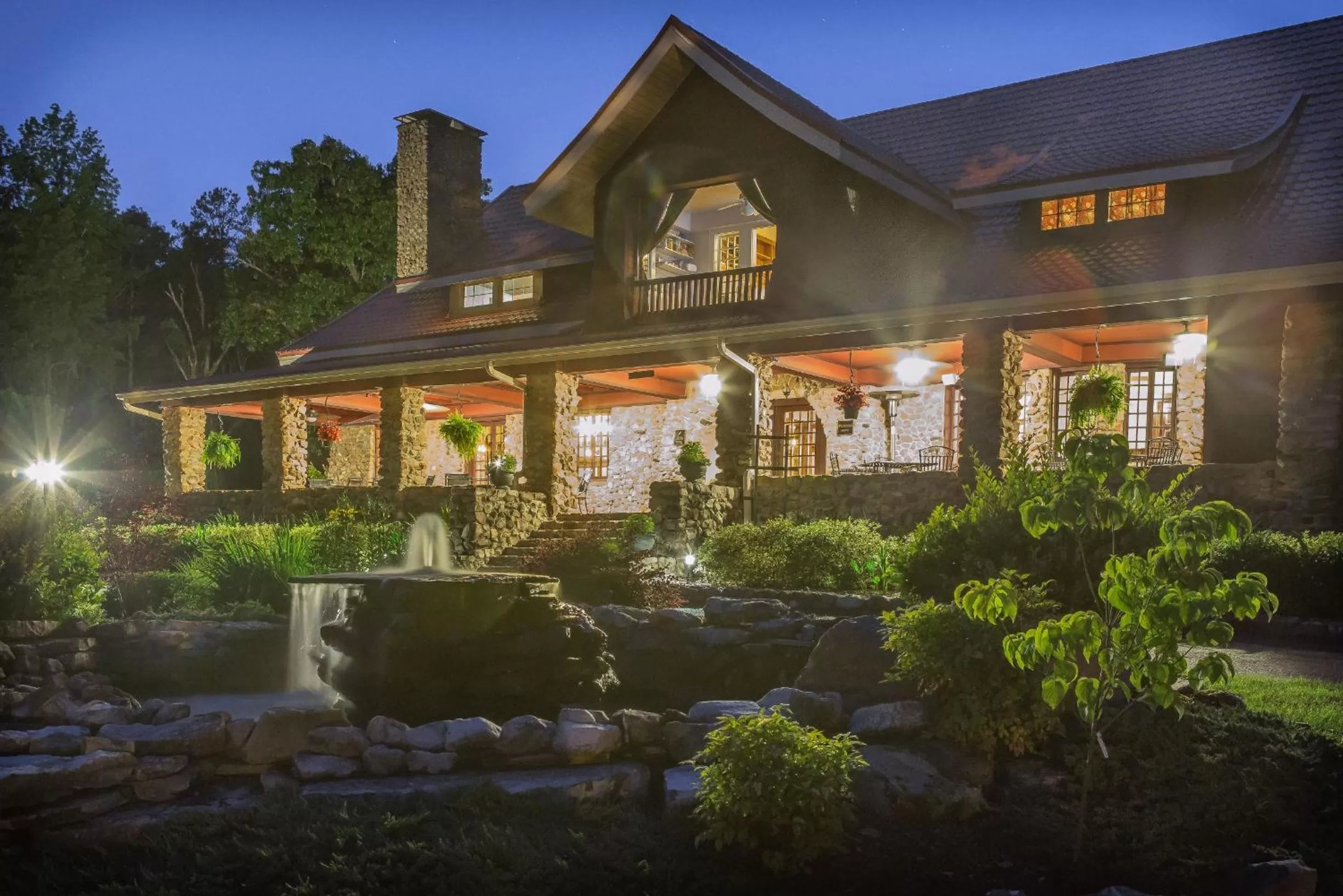 Property building in Hilltop Manor B&B