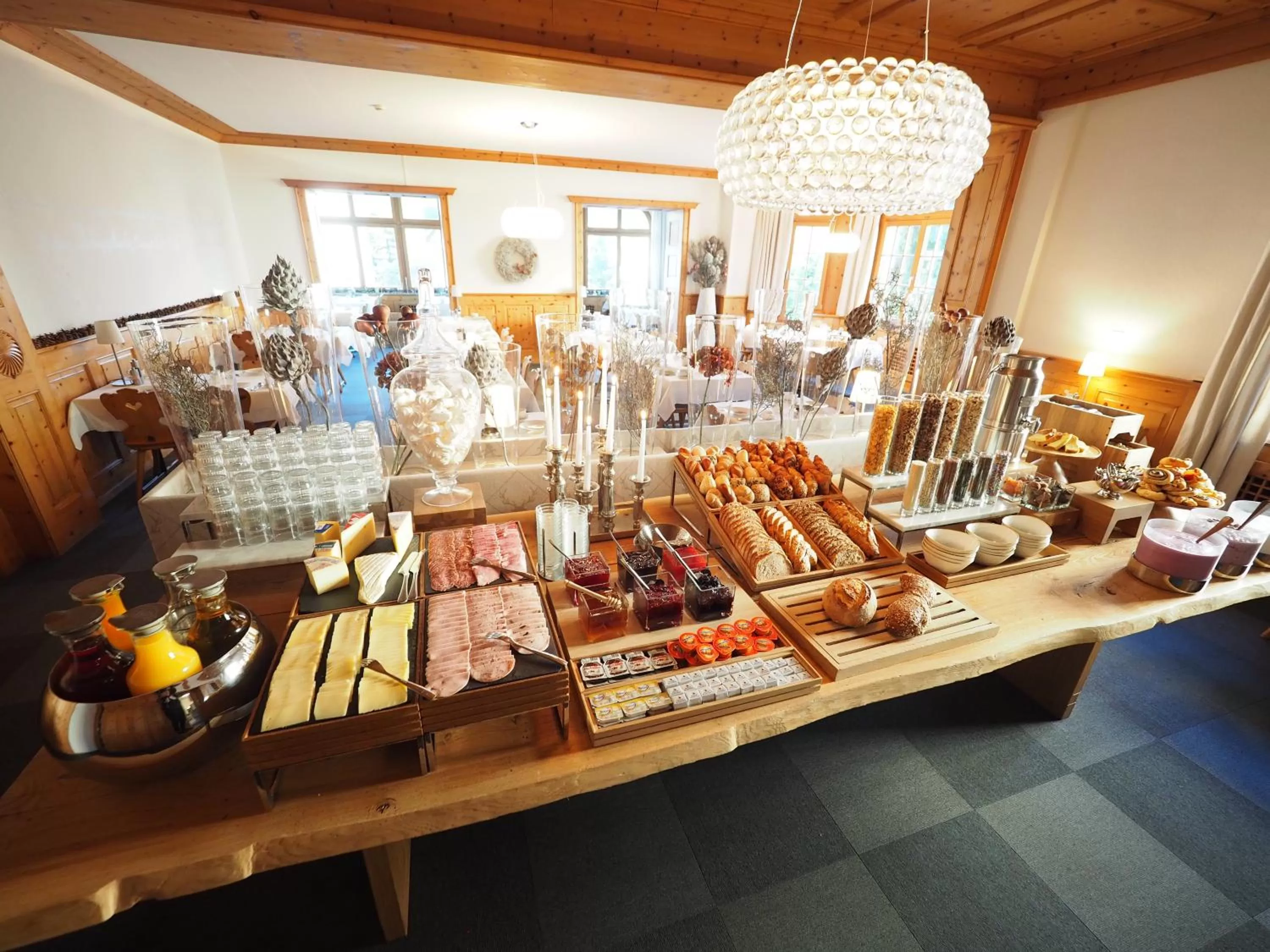 Breakfast in Hotel Edelweiss