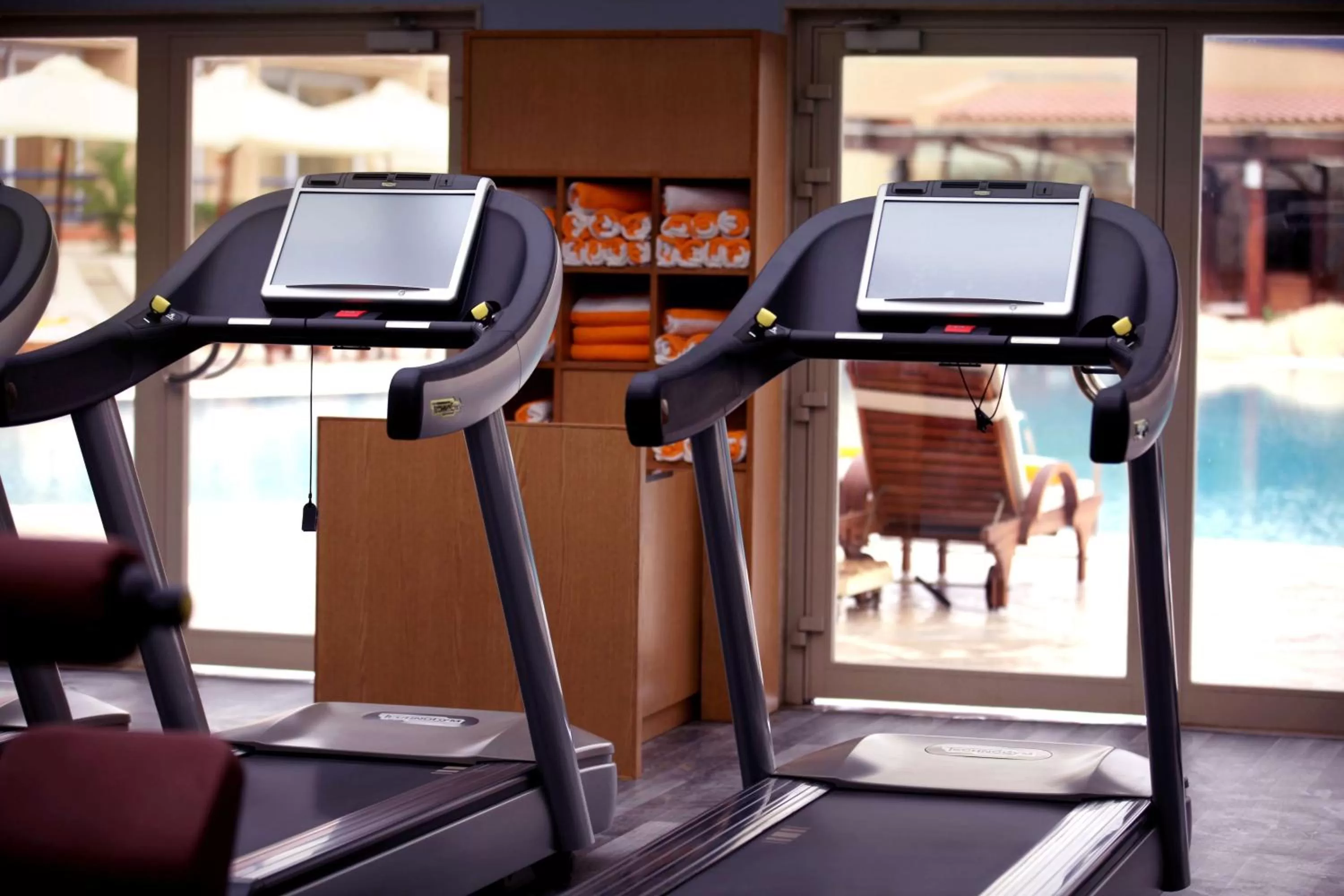Fitness centre/facilities in Hilton Alexandria Green Plaza