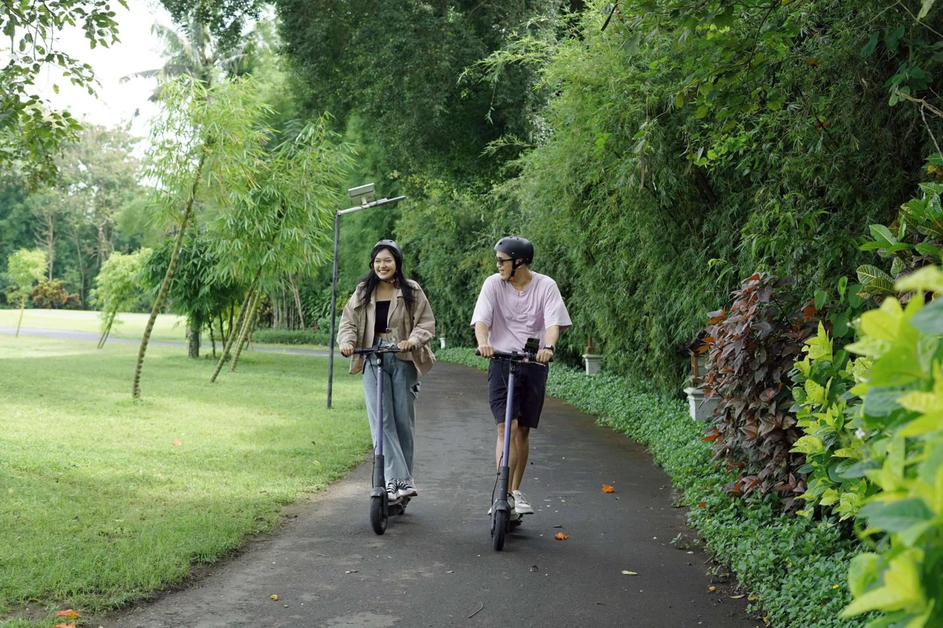Garden in Hyatt Regency Yogyakarta