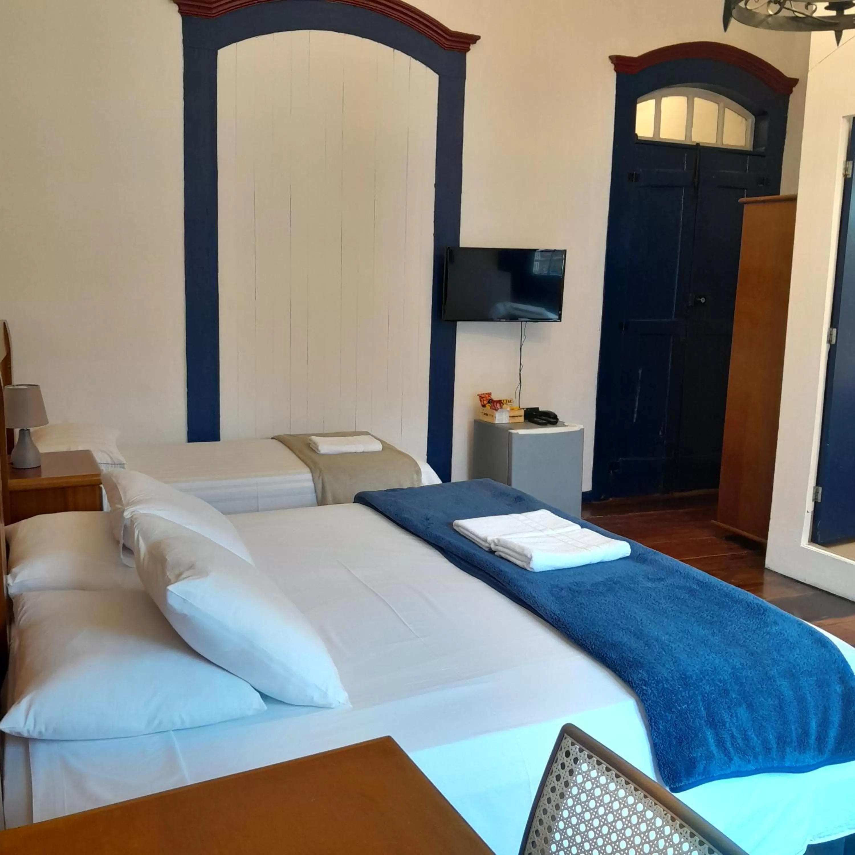 Bed in Hotel Barroco Mineiro