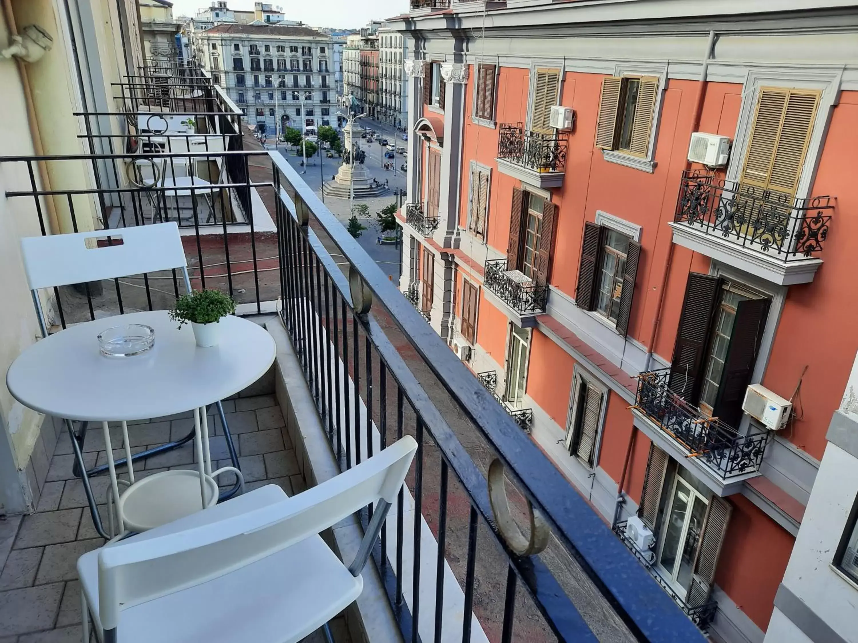 View (from property/room), Balcony/Terrace in B&B BellaNapoli