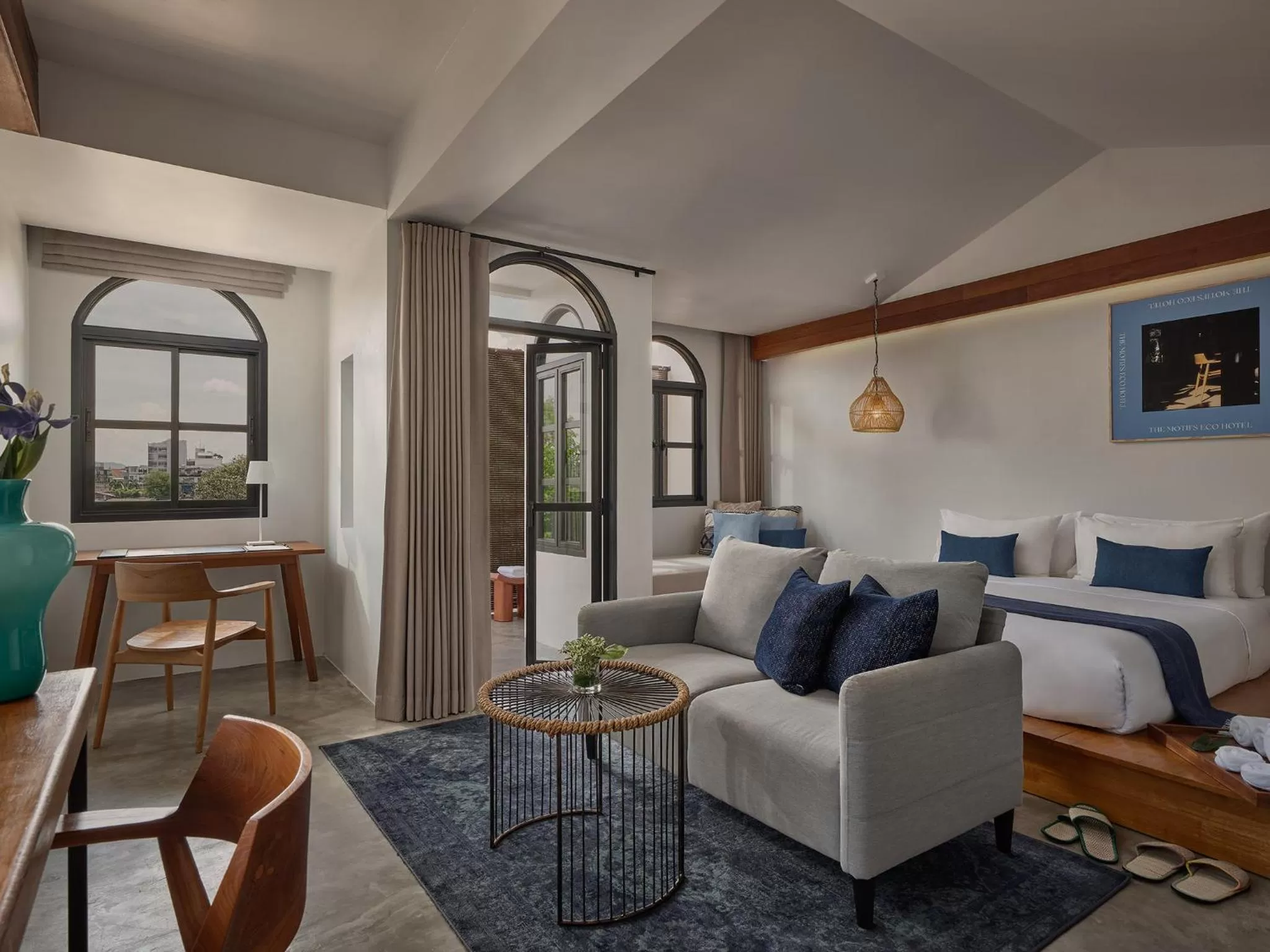 Bed in The Motifs Eco Hotel - SHA Extra Plus