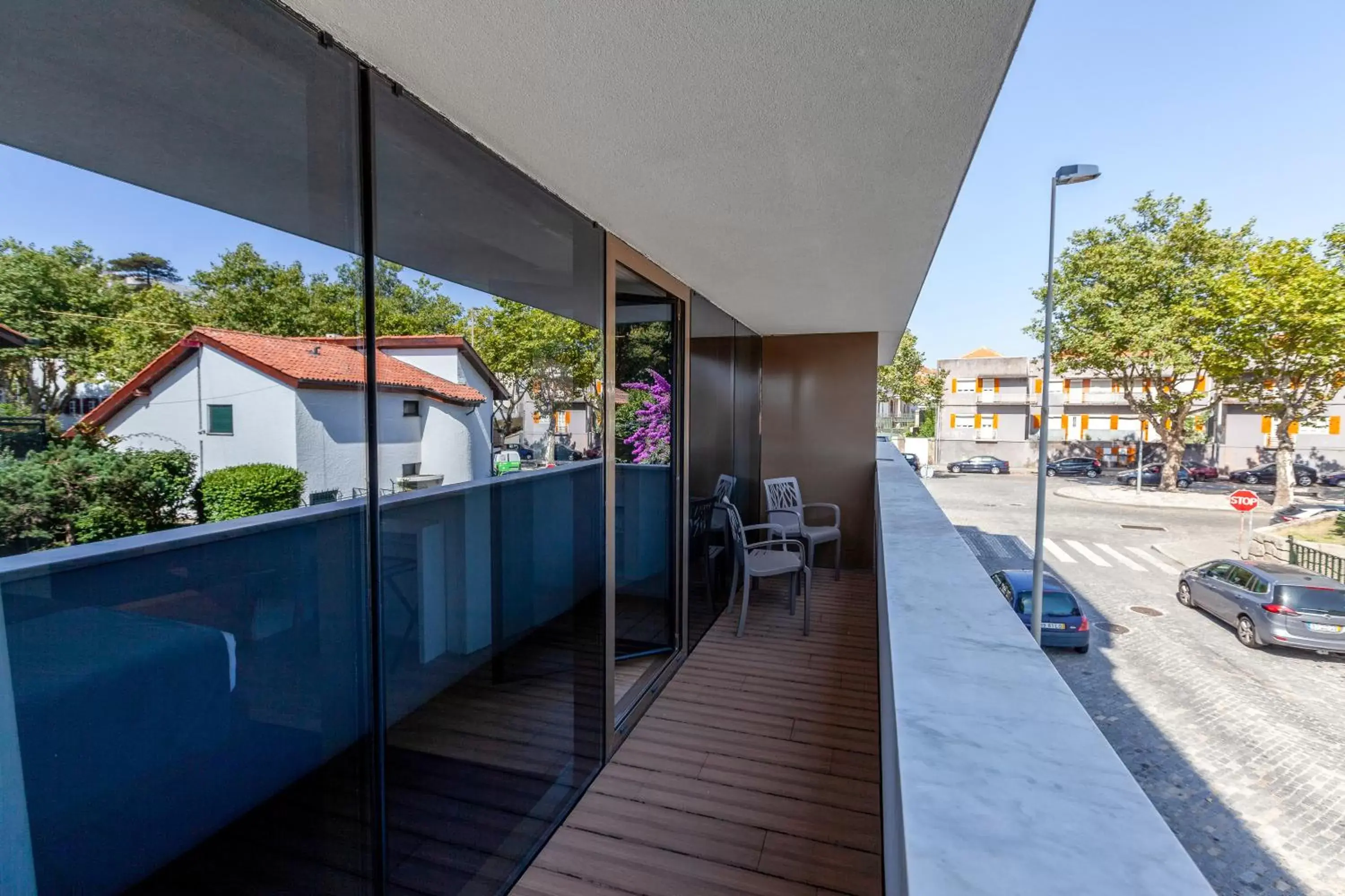 Balcony/Terrace in Sea Porto Hotel