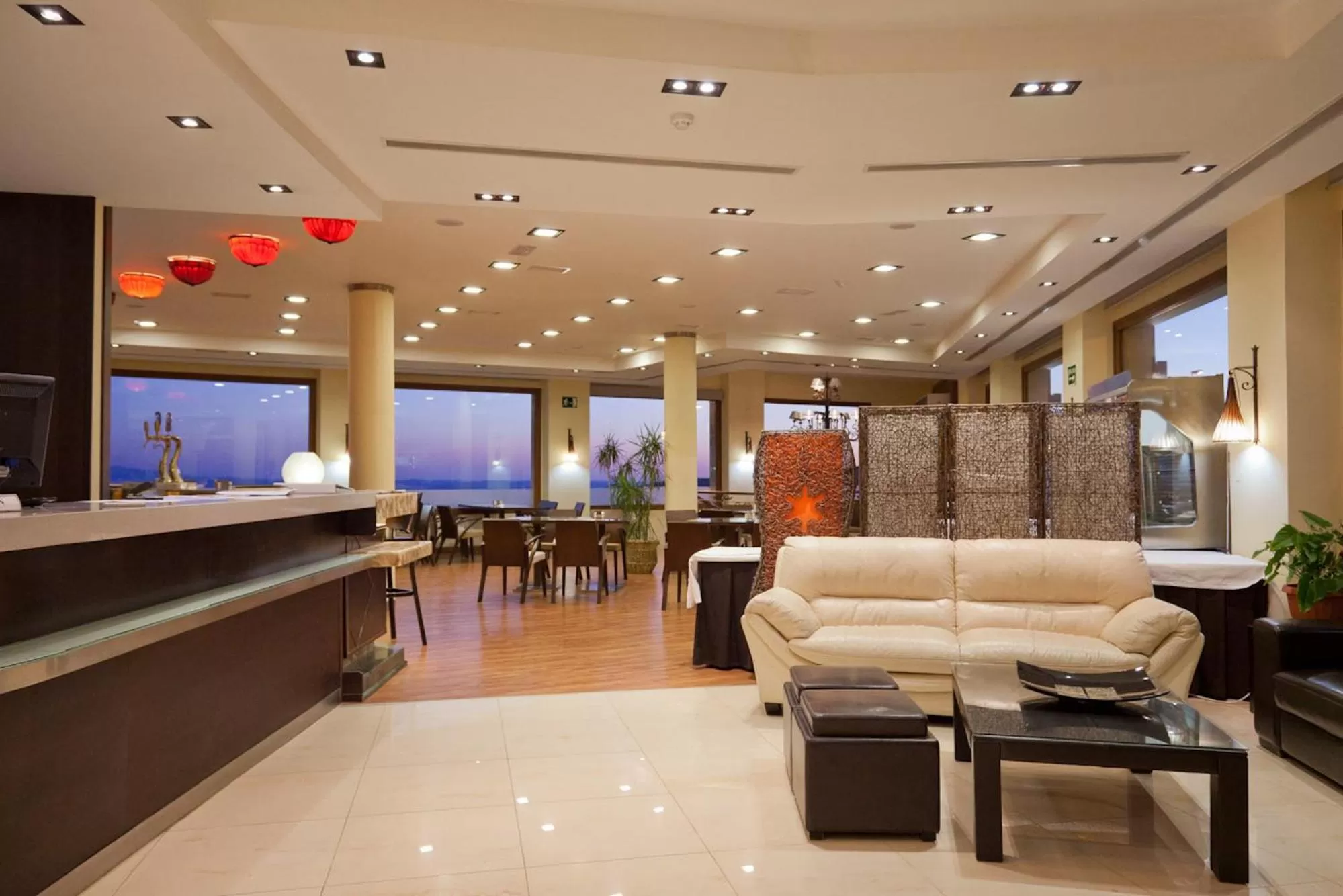 Lobby or reception in Hotel Campos de Baeza