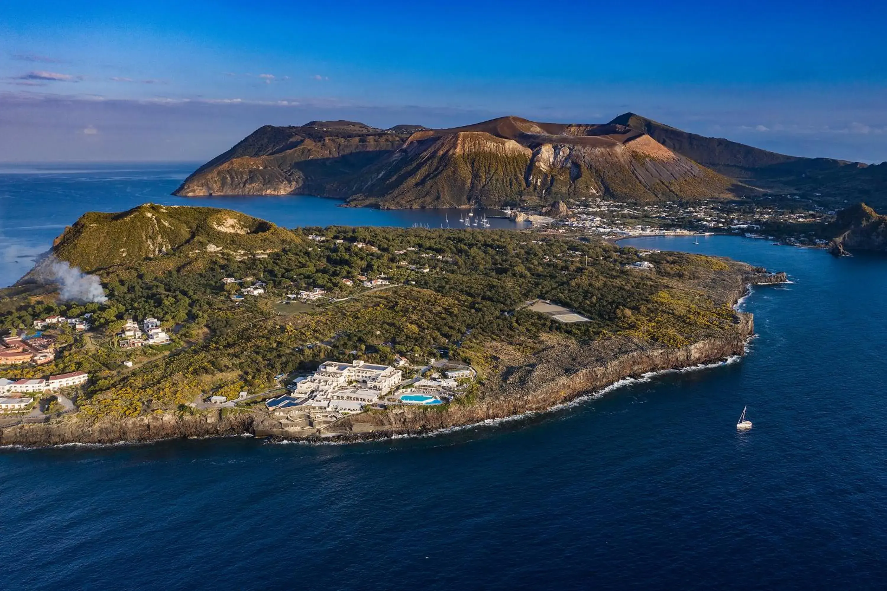 Bird's-eye View in Therasia Resort Sea and SPA