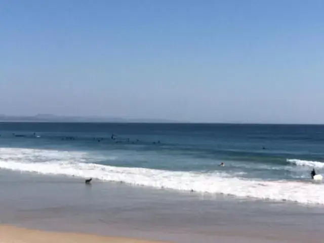 Beach, Natural Landscape in Sea Breeze on Main Beach