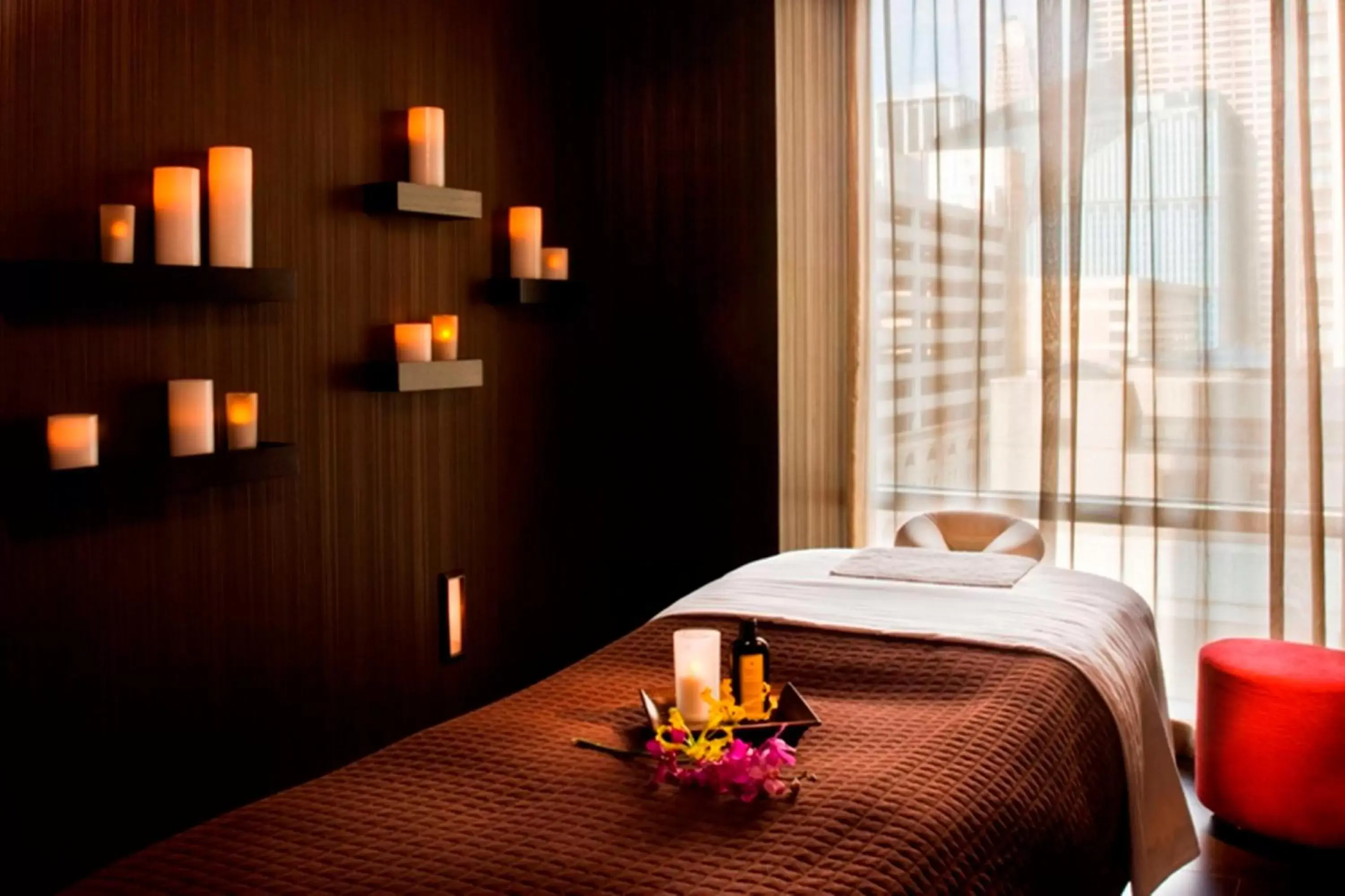 Spa and wellness centre/facilities in theWit Chicago, a Hilton Hotel