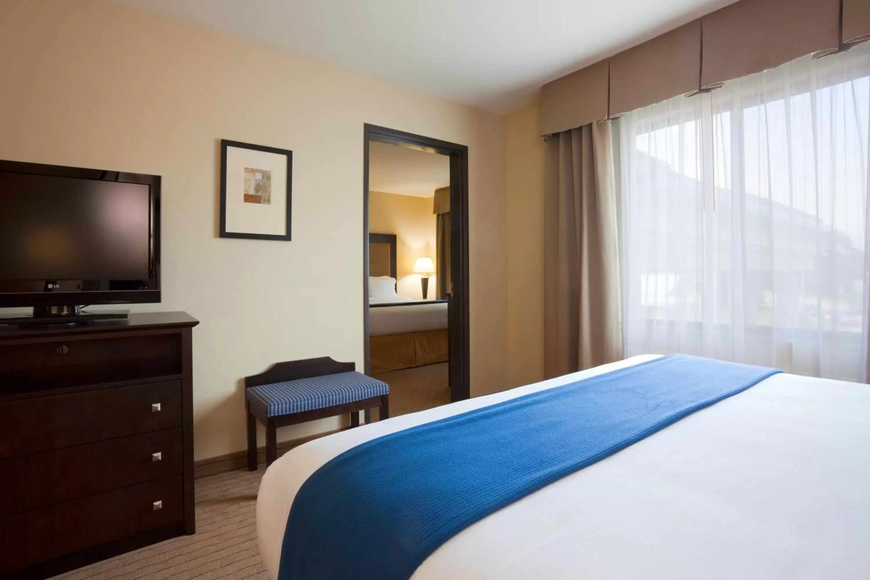 Photo of the whole room, Bed in Holiday Inn Express & Suites Madison-Verona, an IHG Hotel