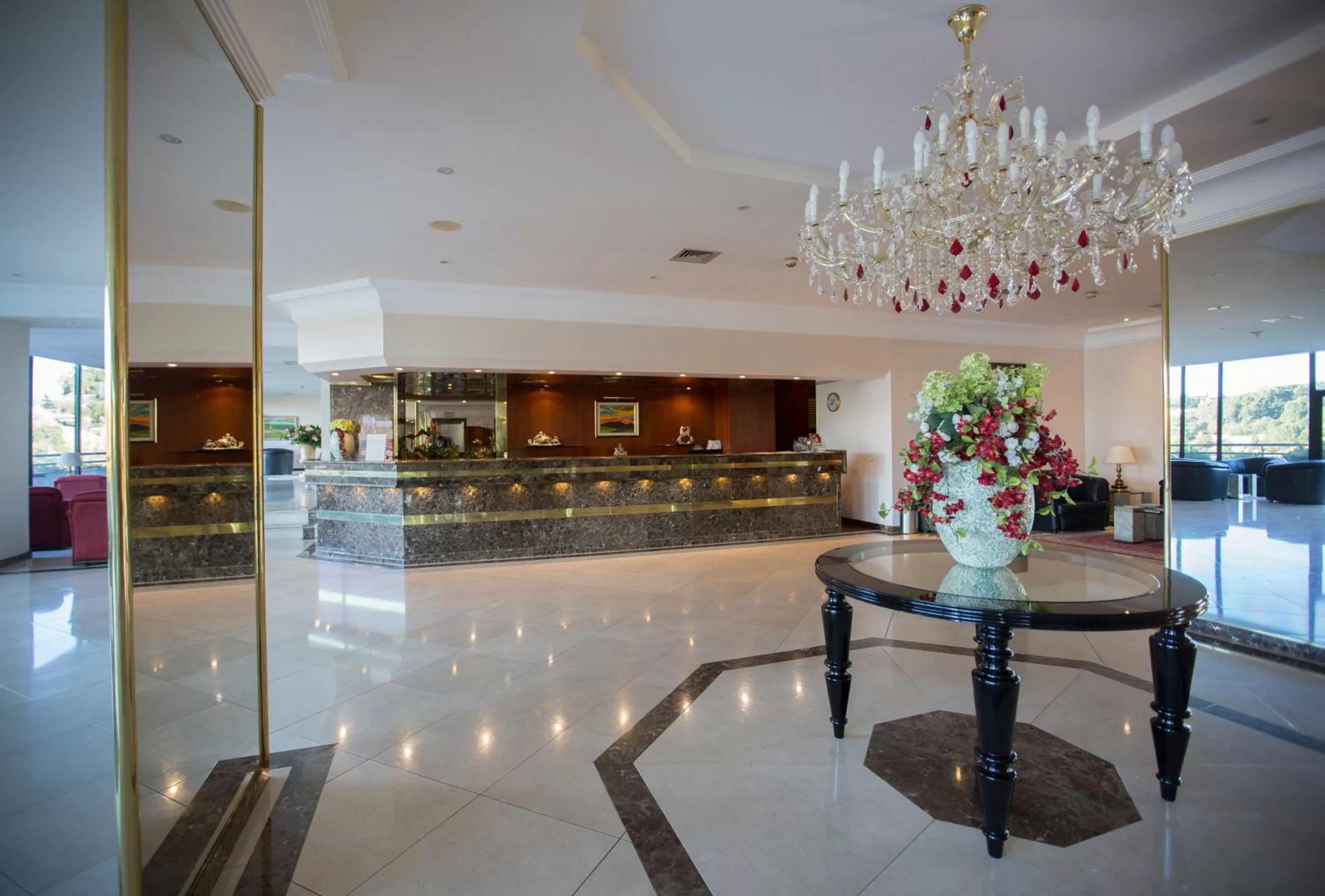 Lobby or reception in Hotel Miracorgo