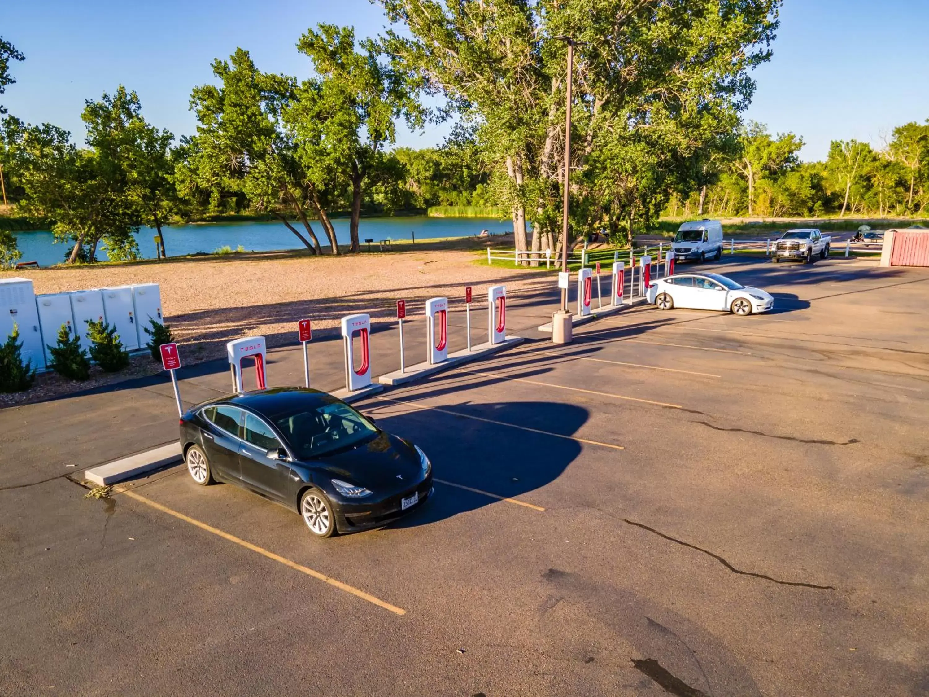 Parking in South Platte Cabins & Kennels