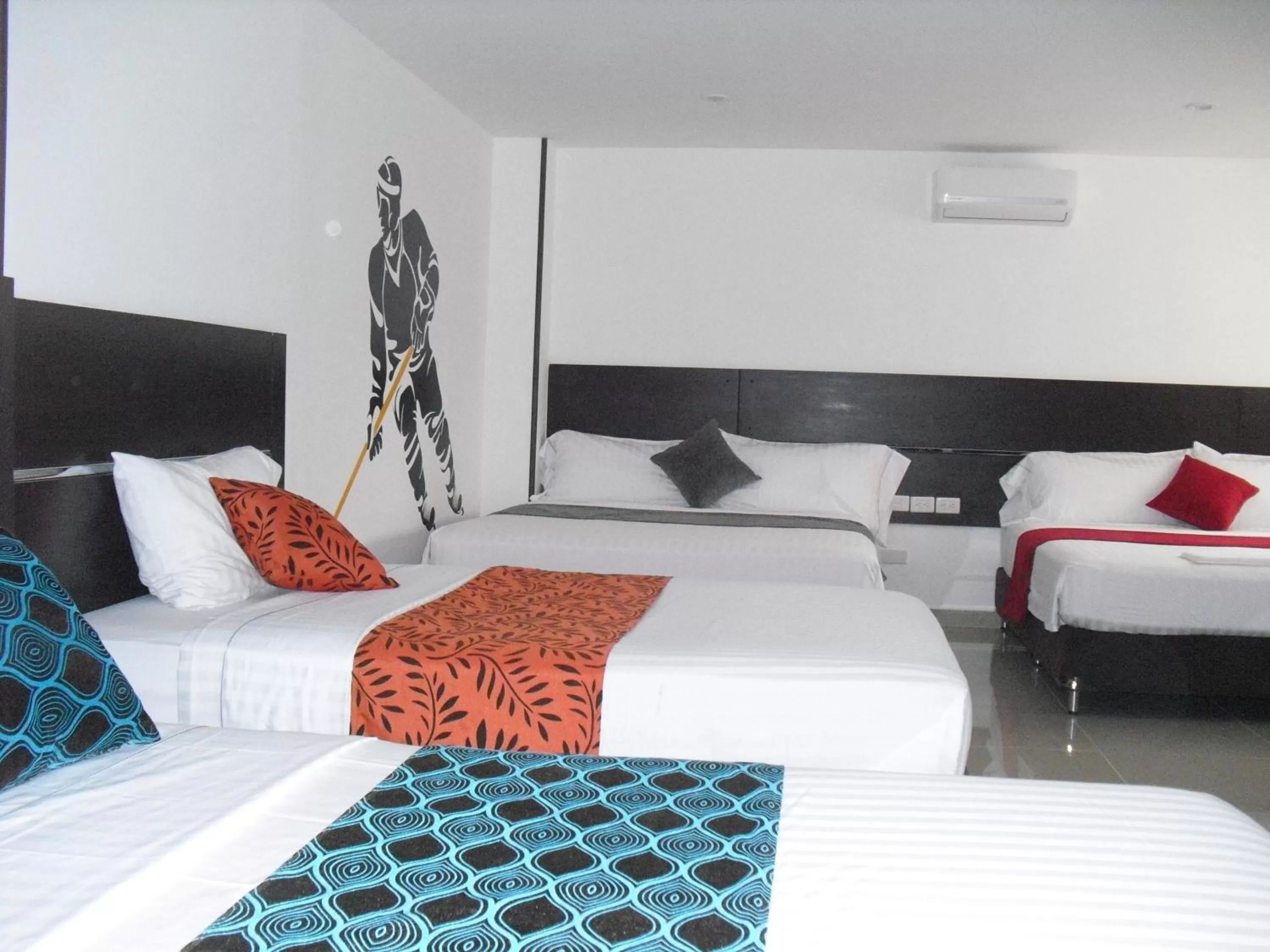 Bed in AW Hotel Sport