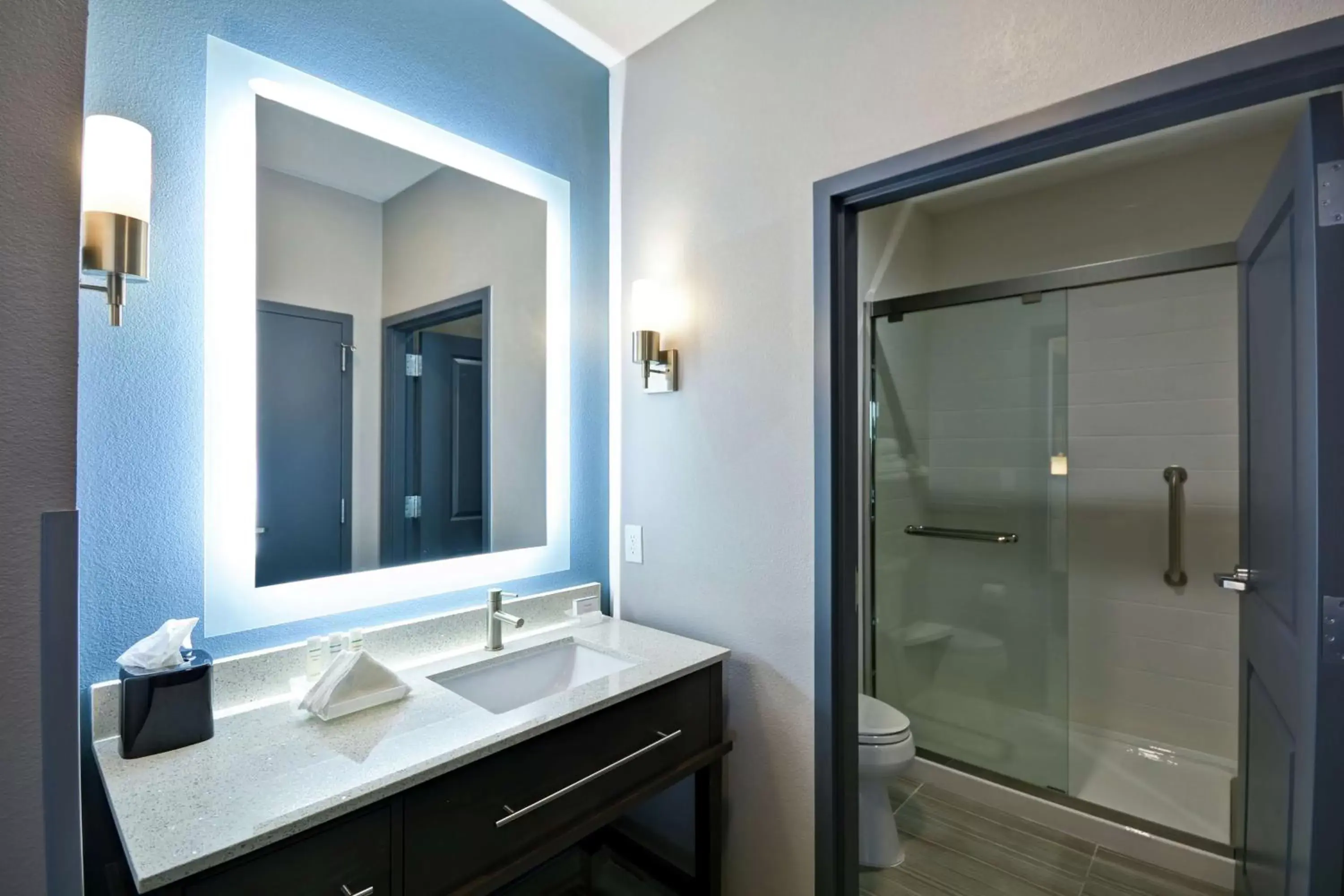 Bathroom in Homewood Suites by Hilton Conroe