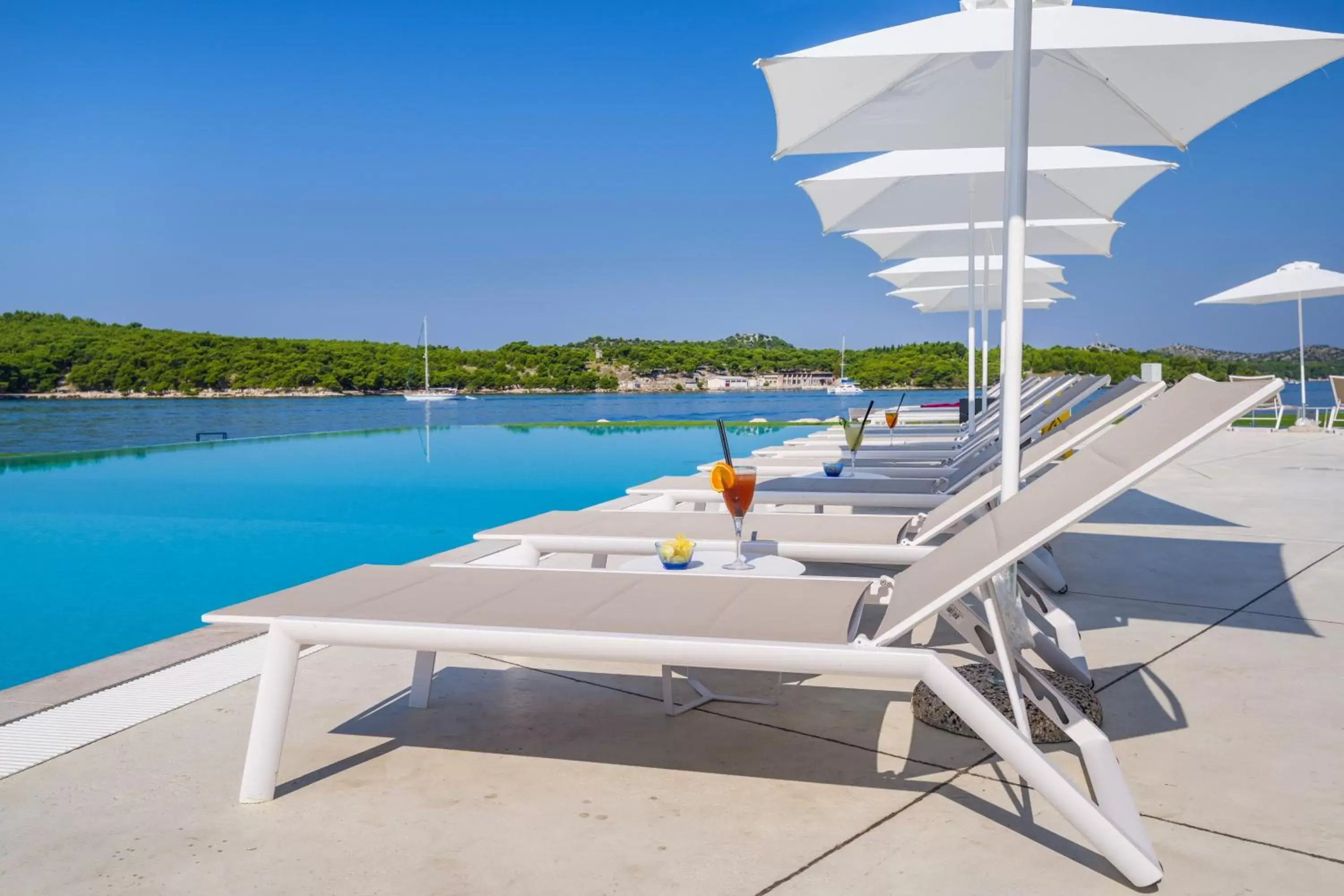 Swimming pool in D-Resort Šibenik