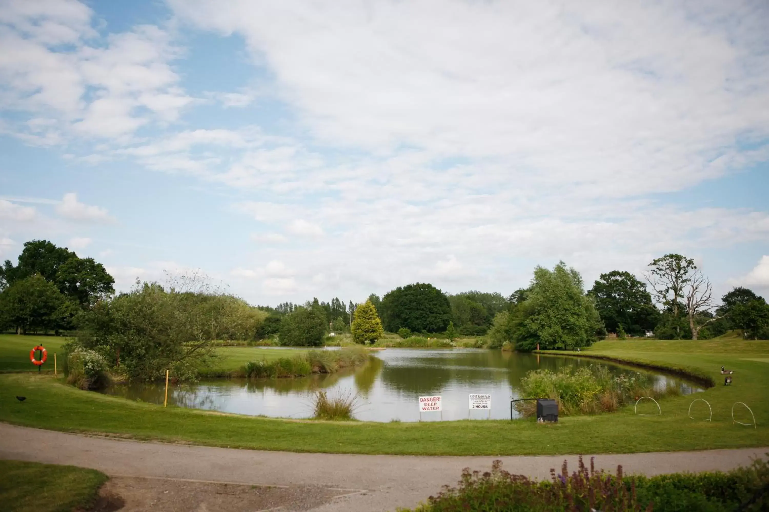 Natural landscape, Swimming Pool in Weald of Kent Golf Course and Hotel