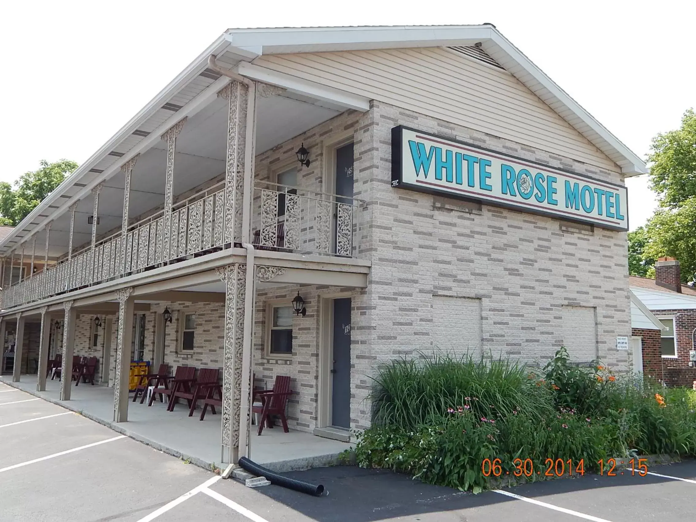 Property building in White Rose Motel - Hershey Property building in White Rose Motel - Hershey