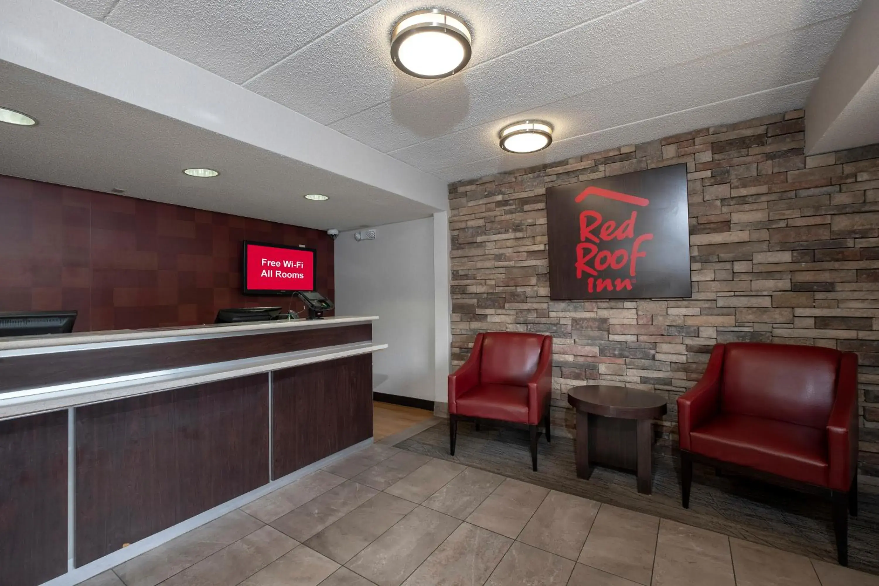 Lobby or reception, Lobby/Reception in Red Roof Inn Washington DC-Lanham