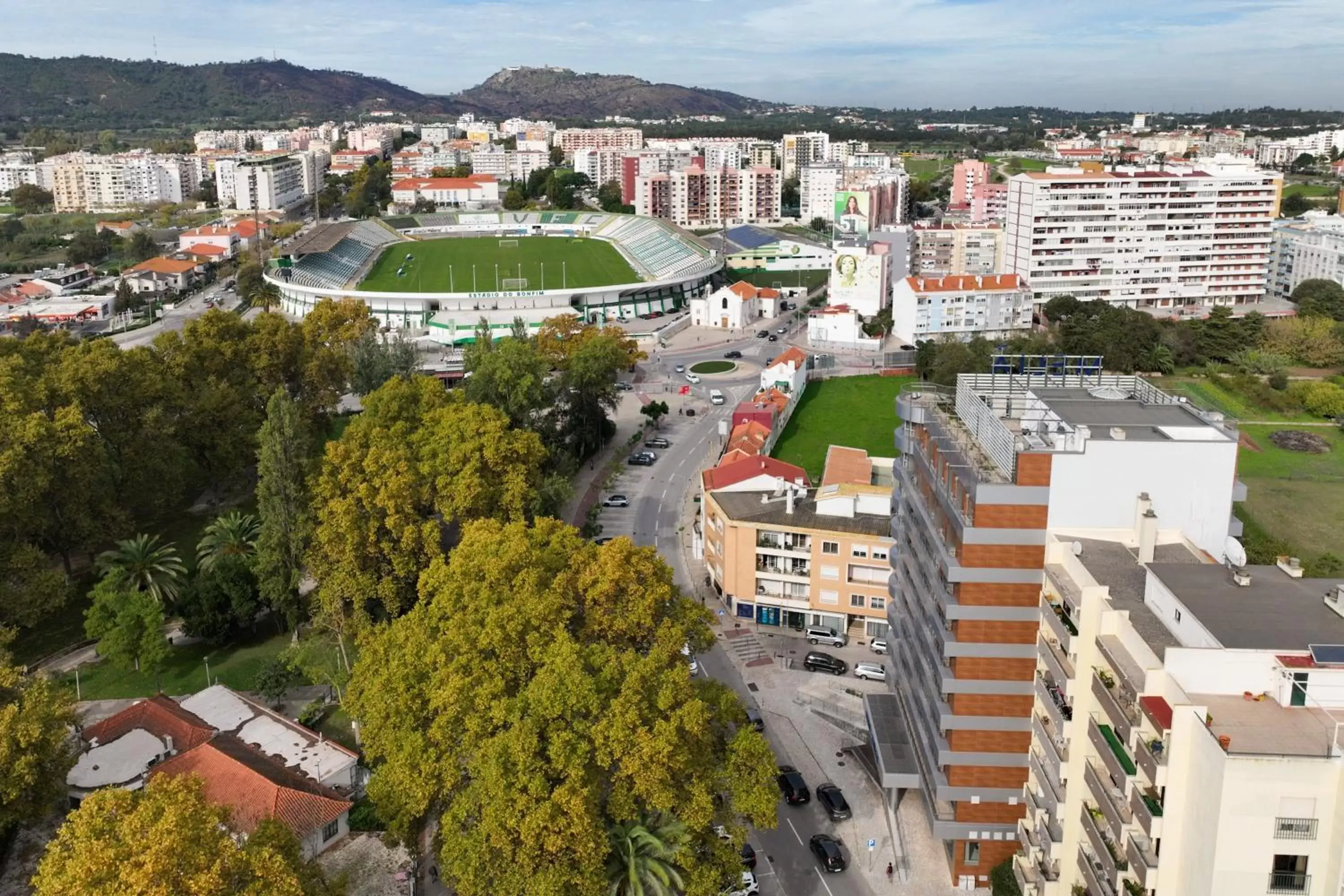 Property building, Bird's-eye View in Melia Setubal