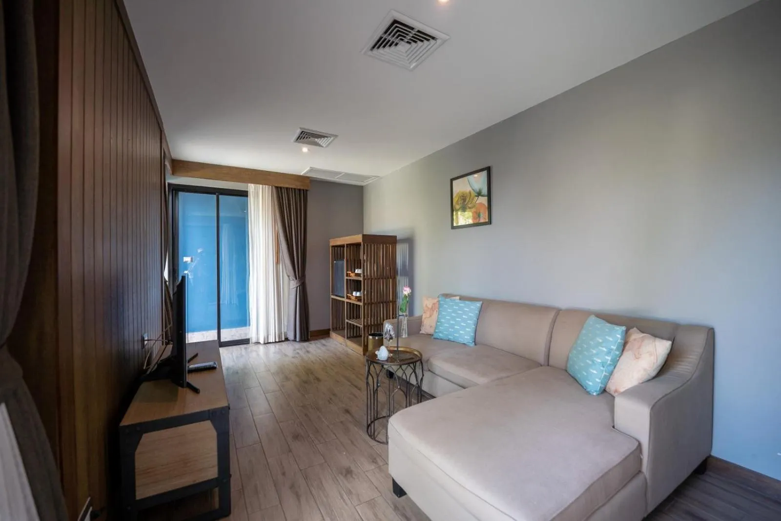 Living room in Coral Tree Villa Huahin