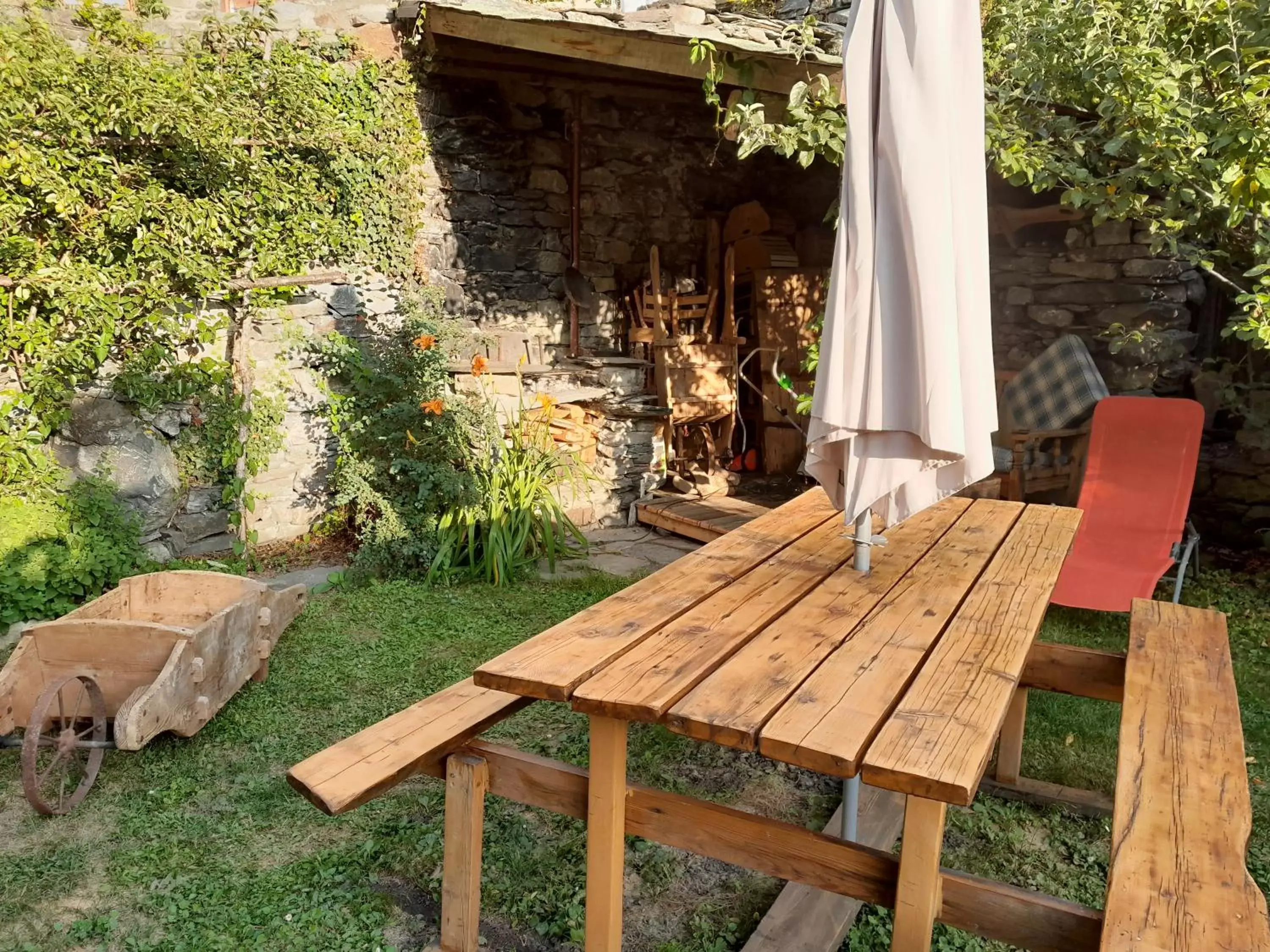 Garden in Chez Michel