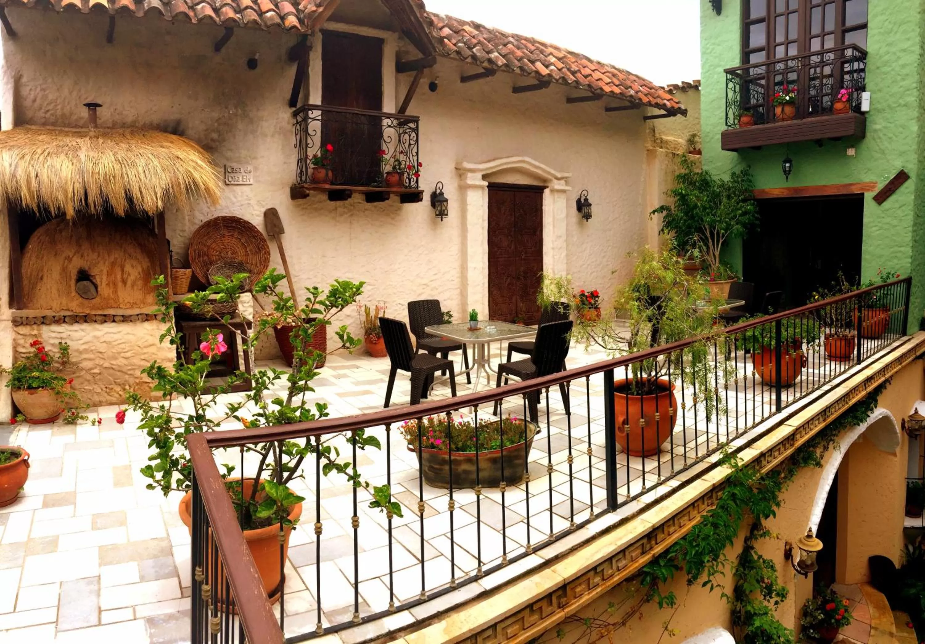 Balcony/Terrace in Mi Pueblo Samary Hotel Boutique