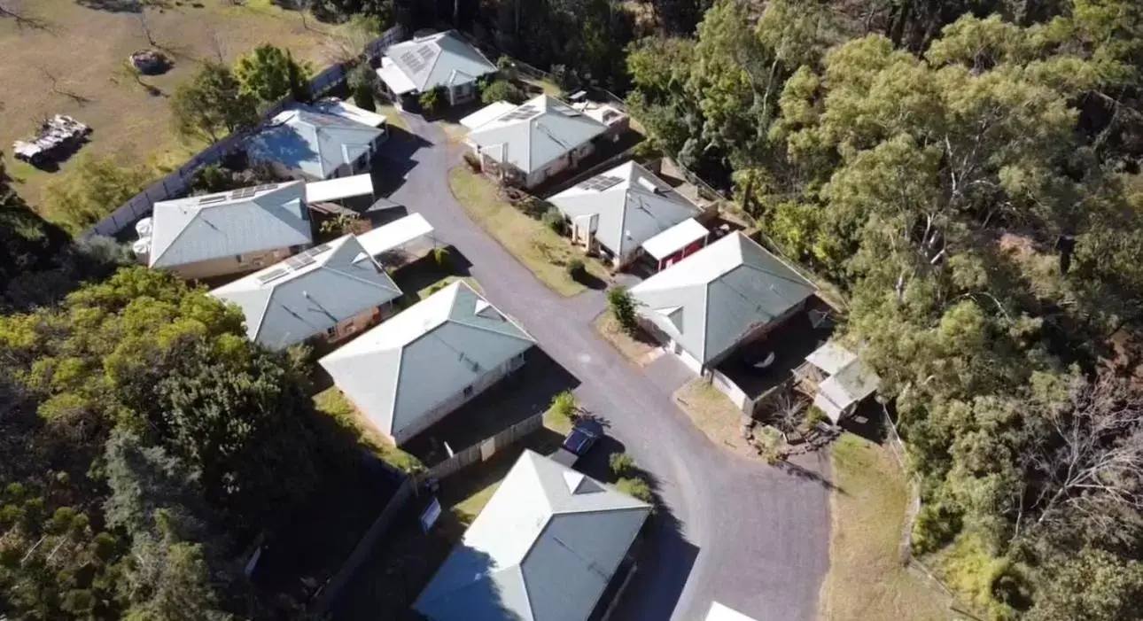 Bird's-eye View in Esk Mountain View Lodge