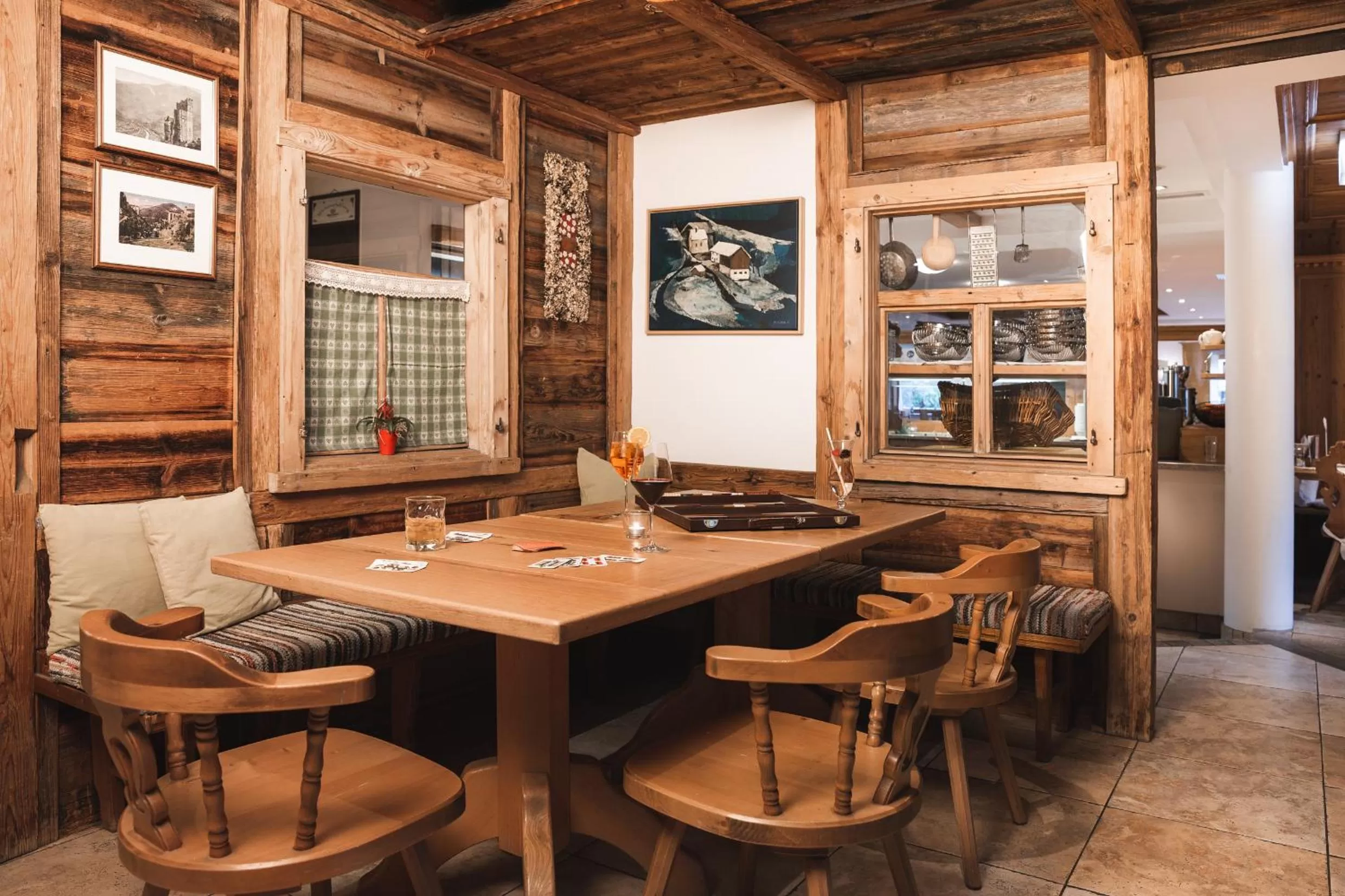 Restaurant/places to eat in Hotel Enzian